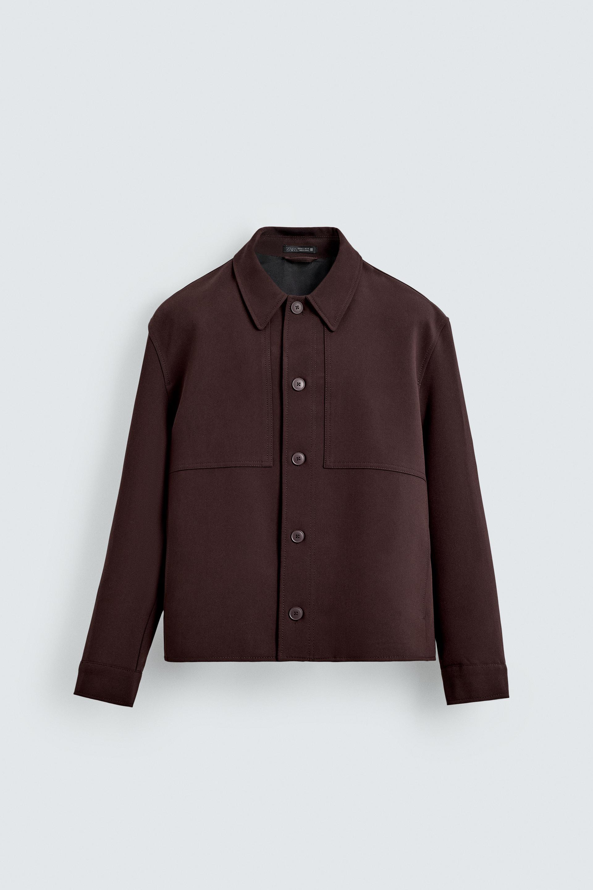 BOXY FIT OVERSHIRT by ZARA