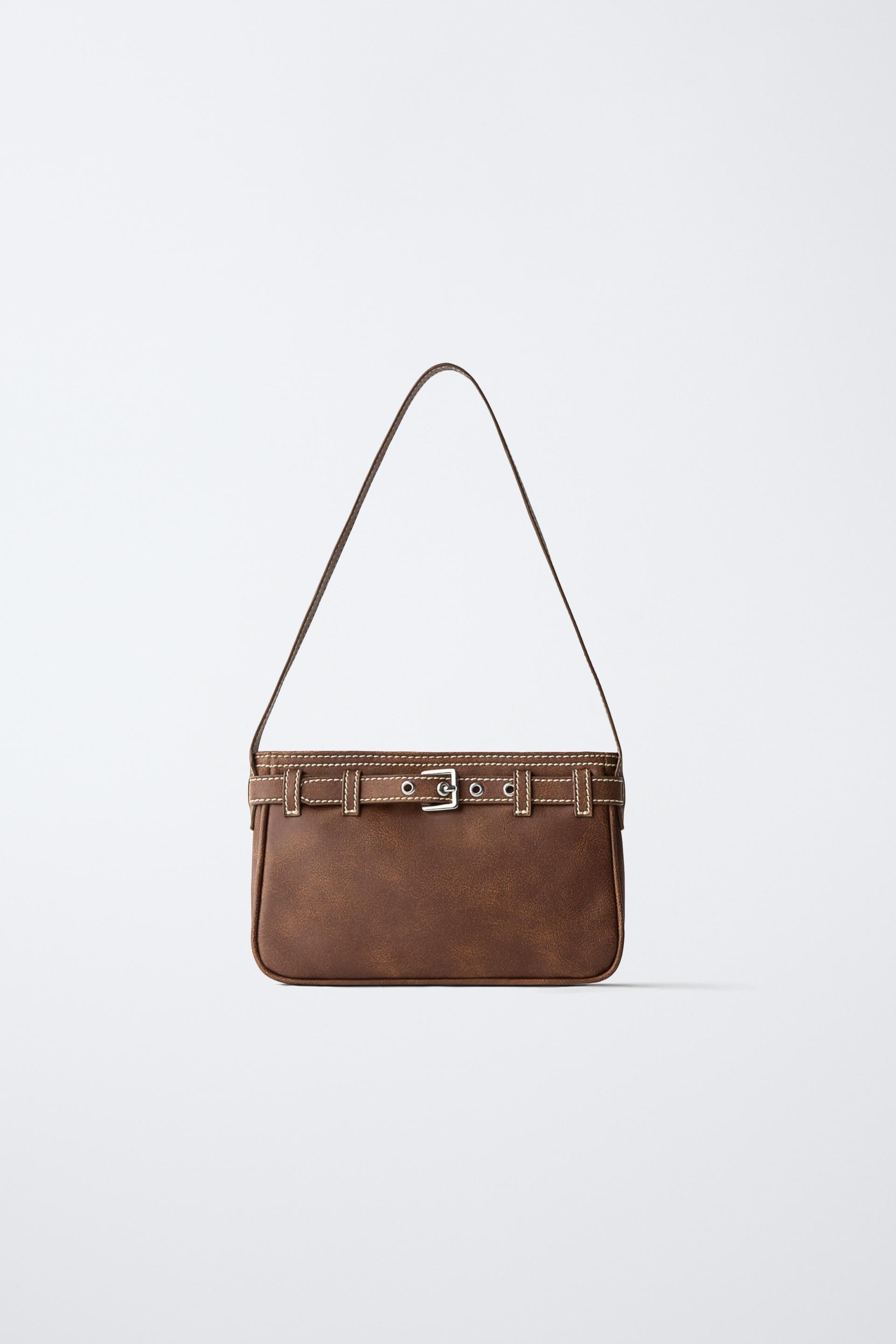 BUCKLE SHOULDER BAG by ZARA