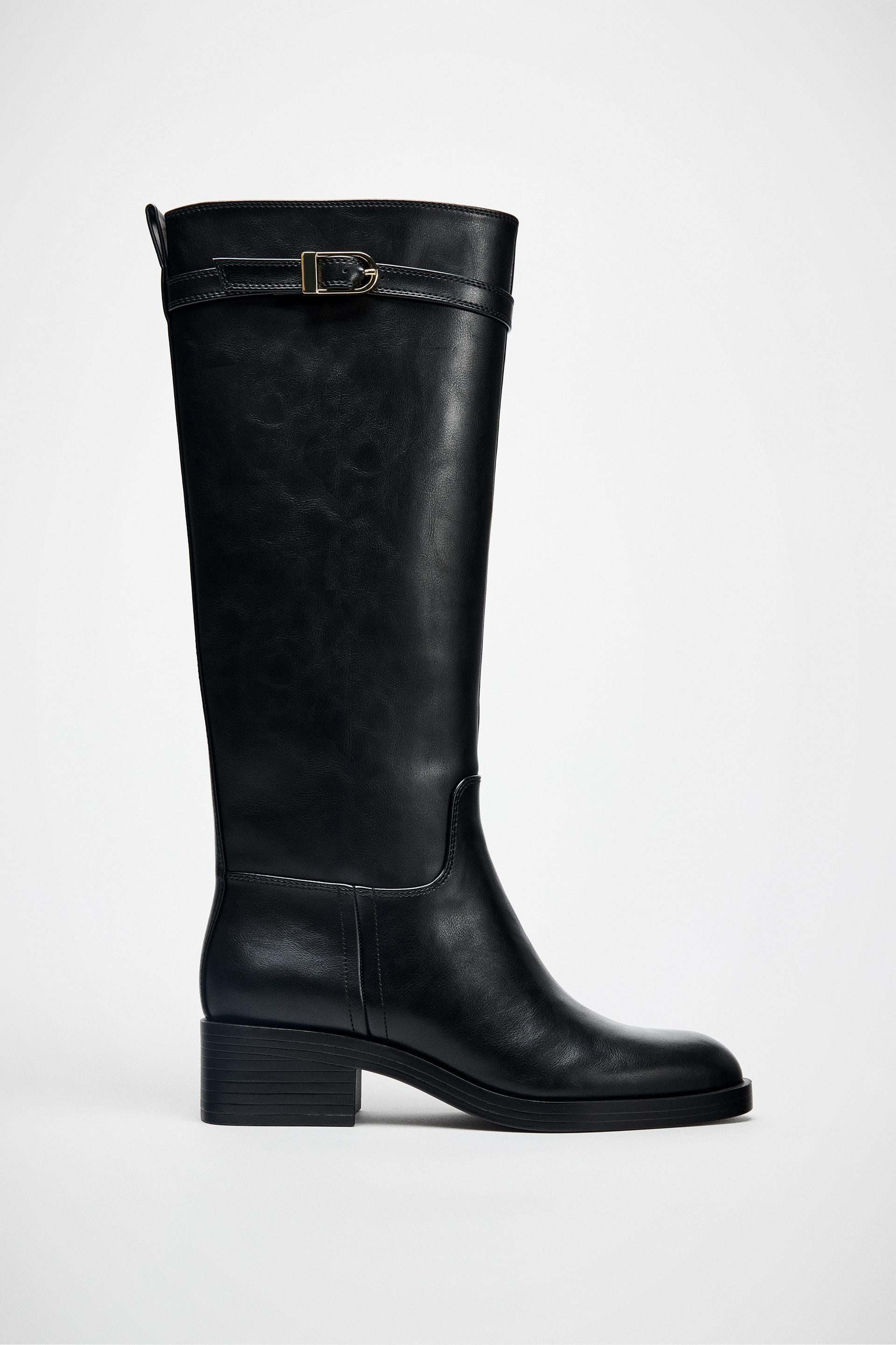 BUCKLED JODHPUR BOOTS by ZARA