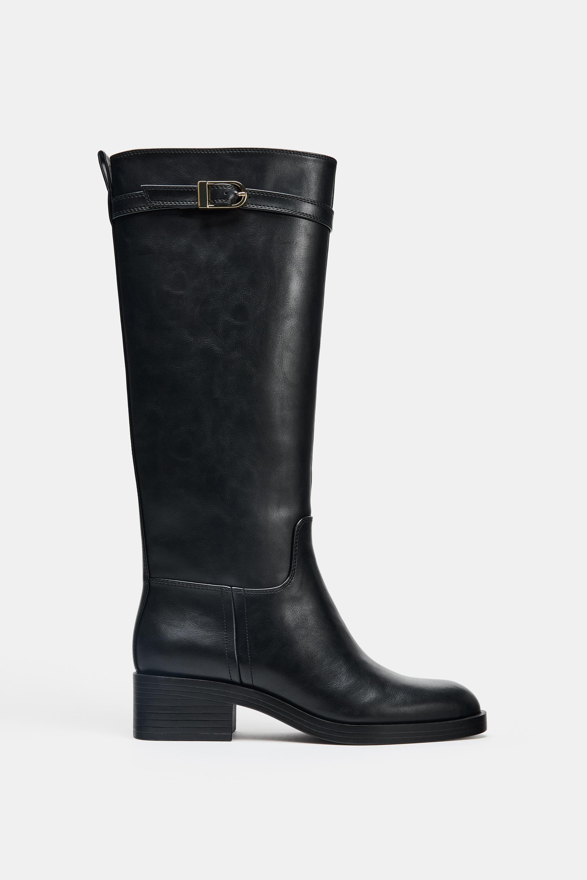 BUCKLED JODHPUR BOOTS by ZARA