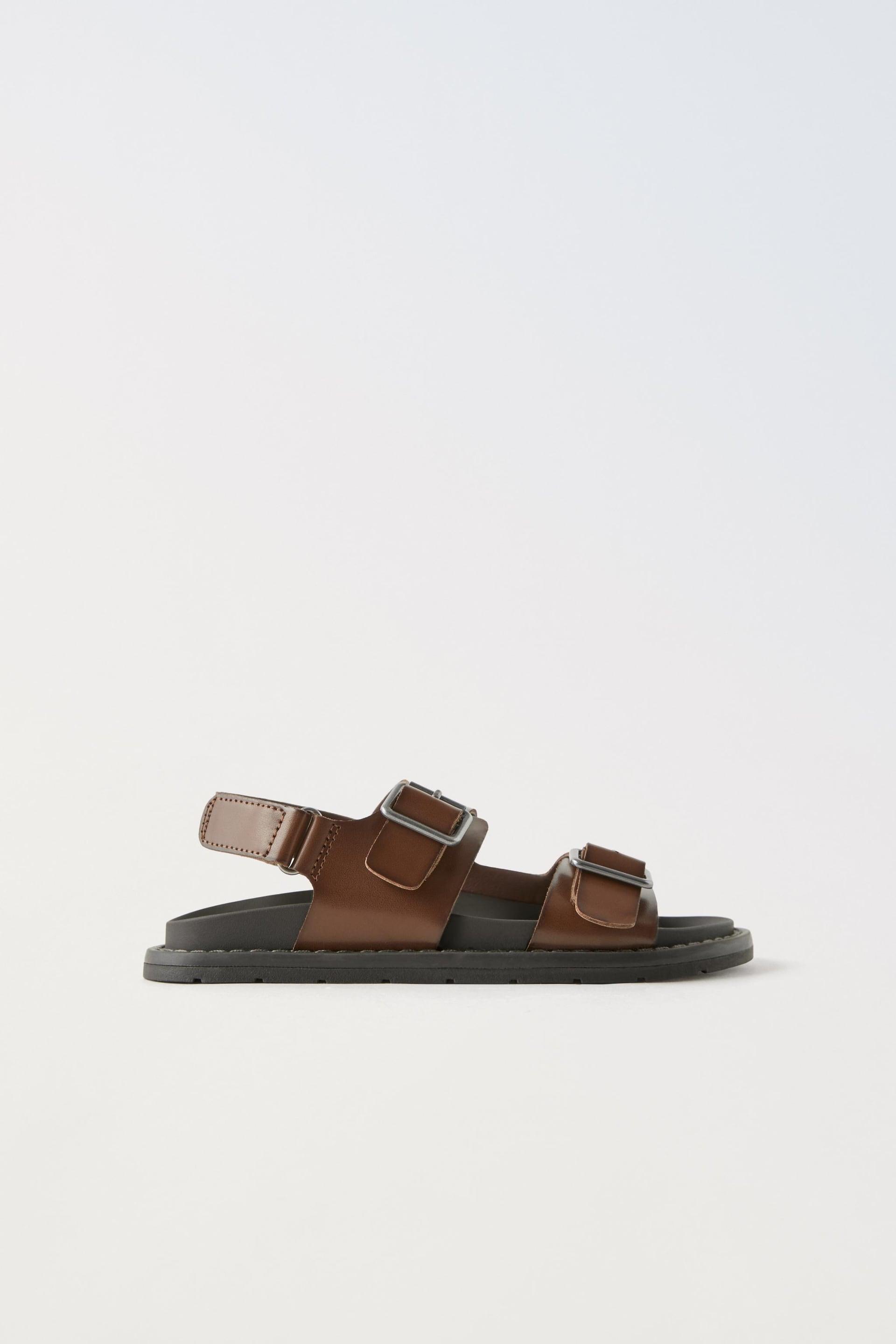 BUCKLED SANDALS by ZARA