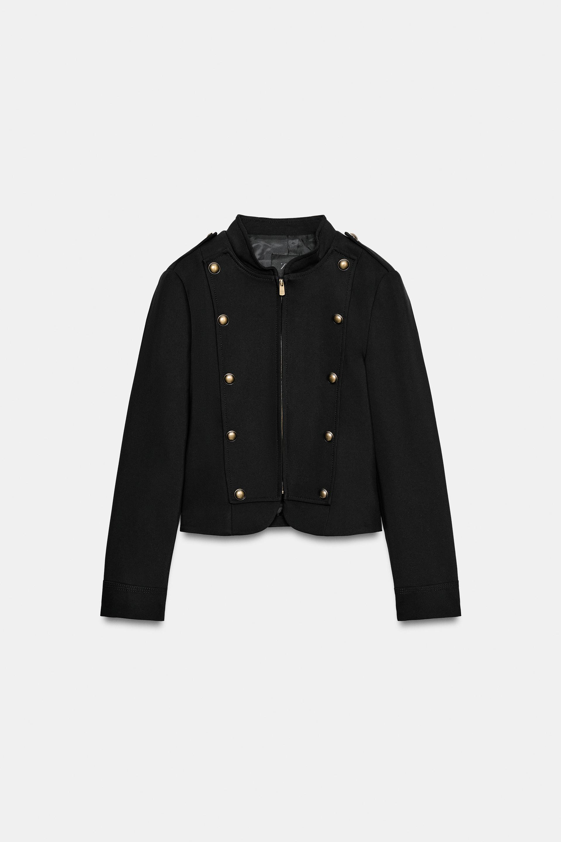 BUTTONED FITTED BLAZER by ZARA