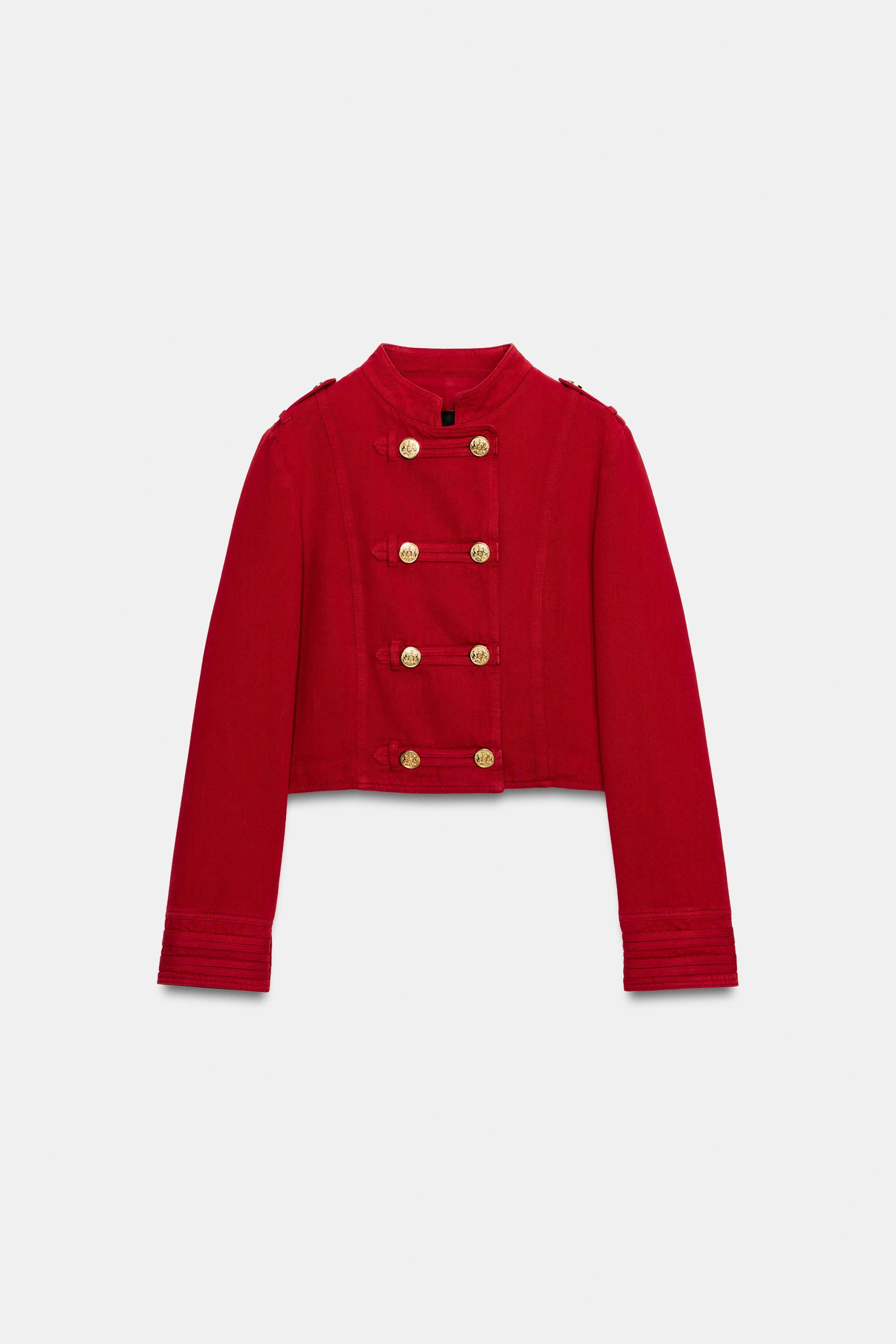 BUTTONED FITTED JACKET by ZARA