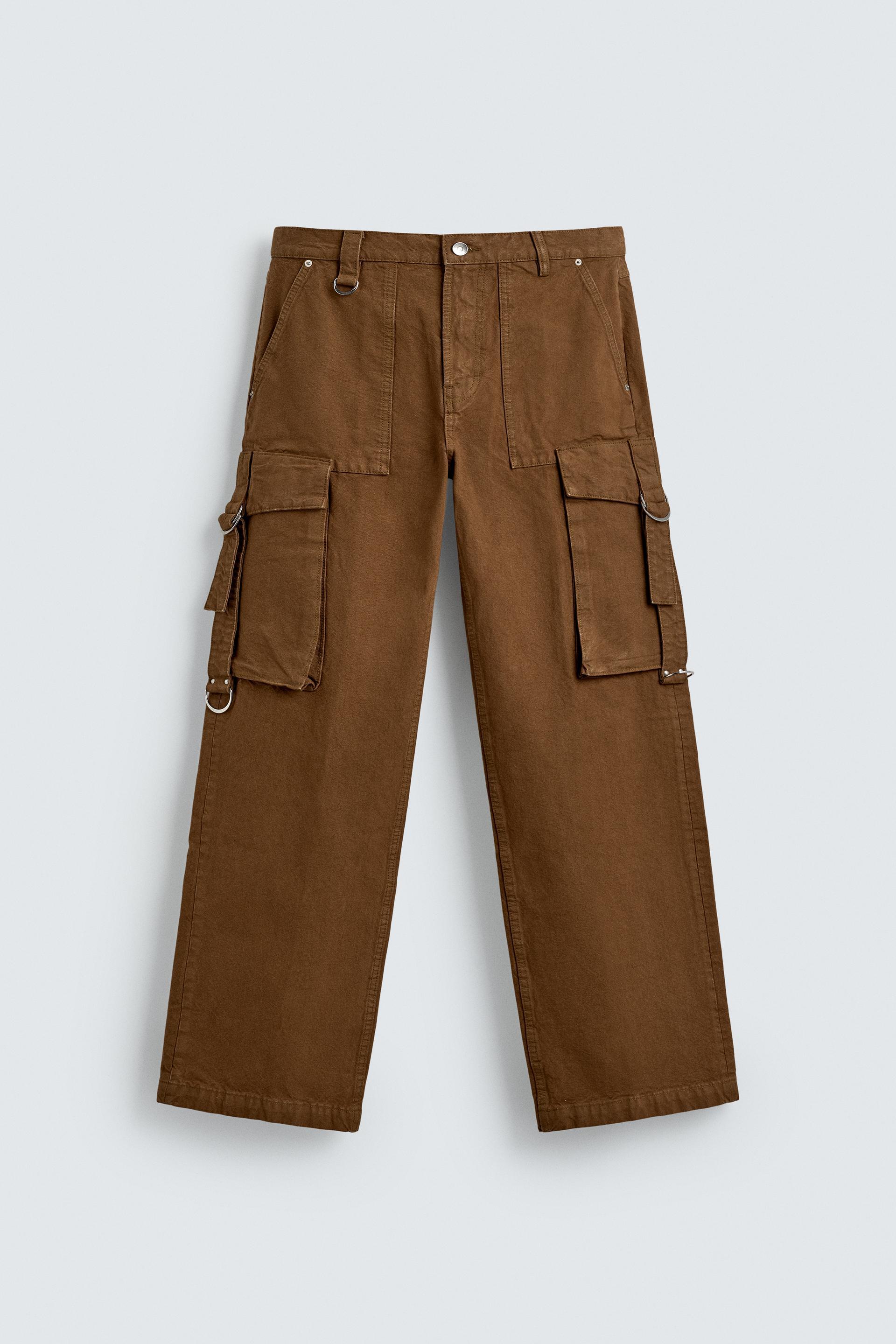 CARGO PANTS WITH POCKETS by ZARA