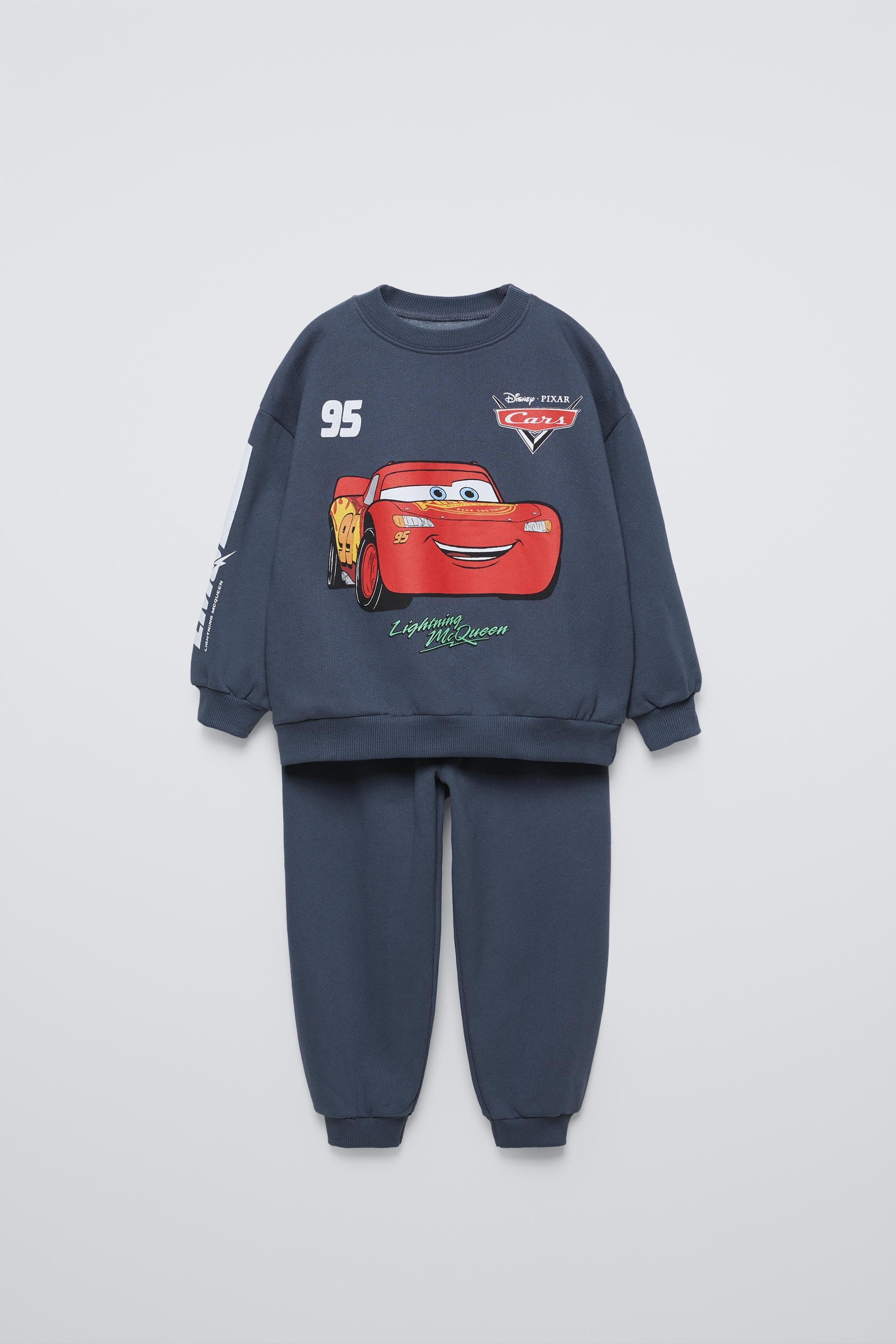 CARS LIGHTNING MCQUEEN © DISNEY SWEAT-SHIRT AND JOGGERS MATCHING SET by ZARA