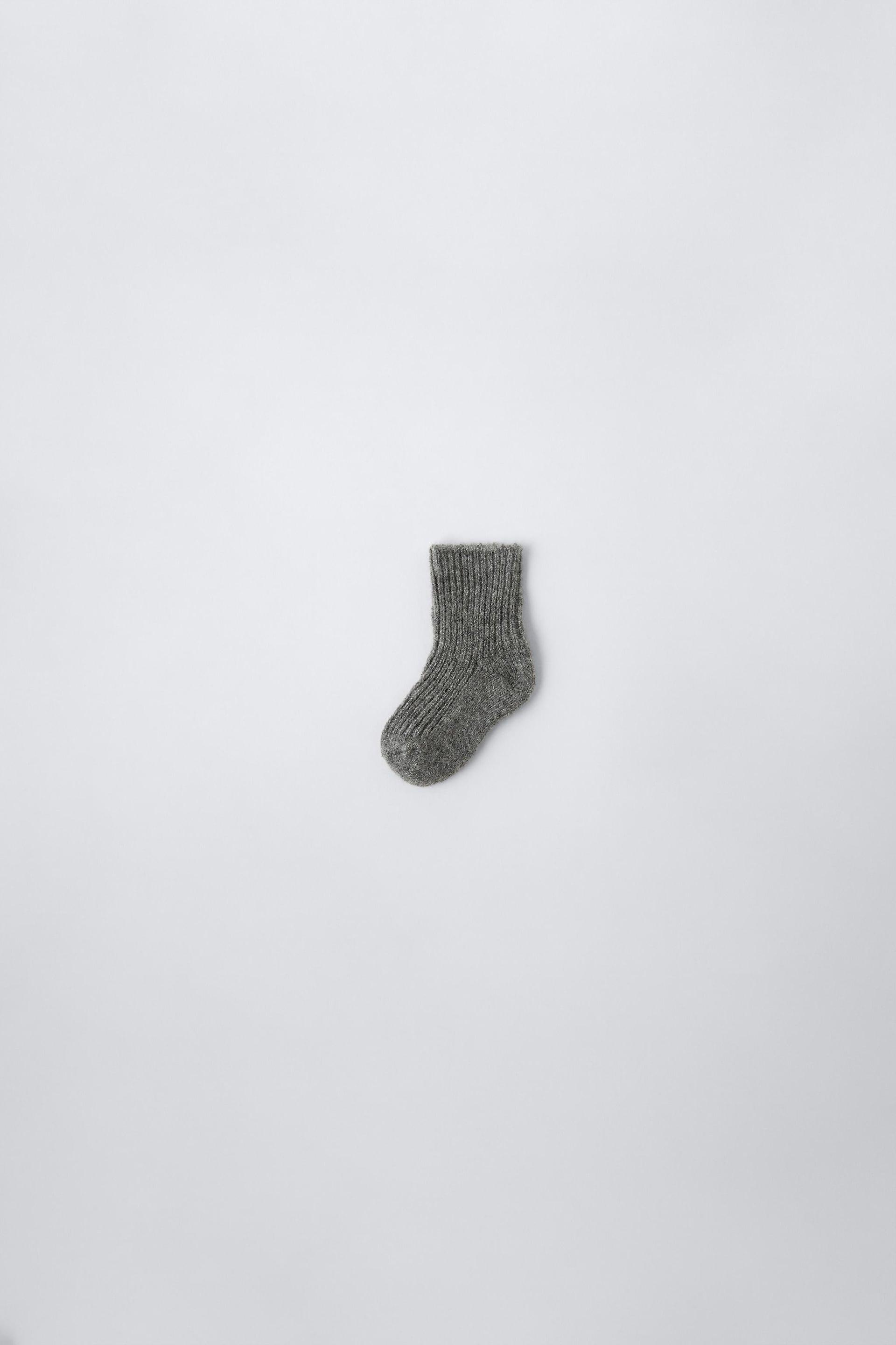 CASHMERE BLEND SOCKS by ZARA