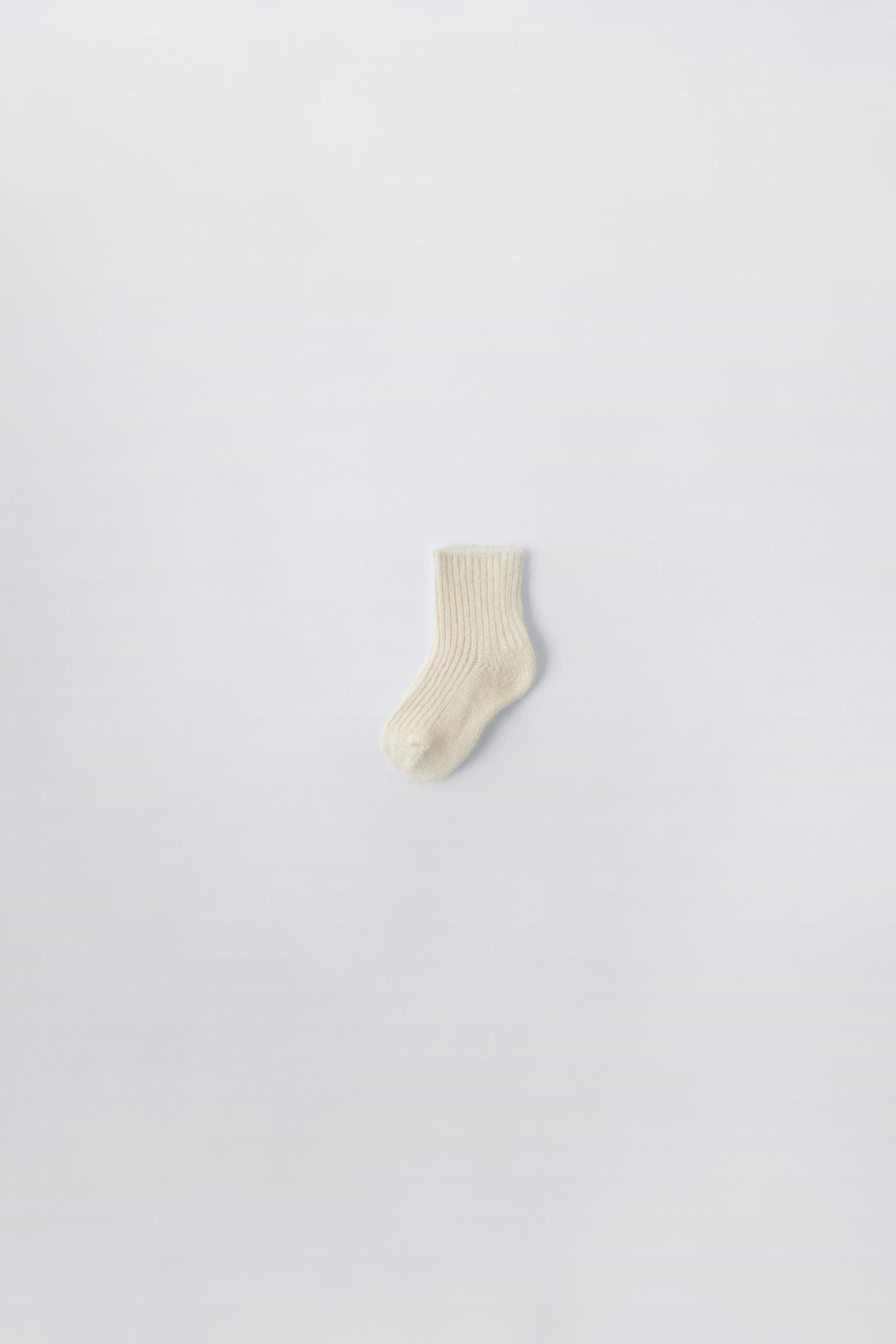 CASHMERE BLEND SOCKS by ZARA