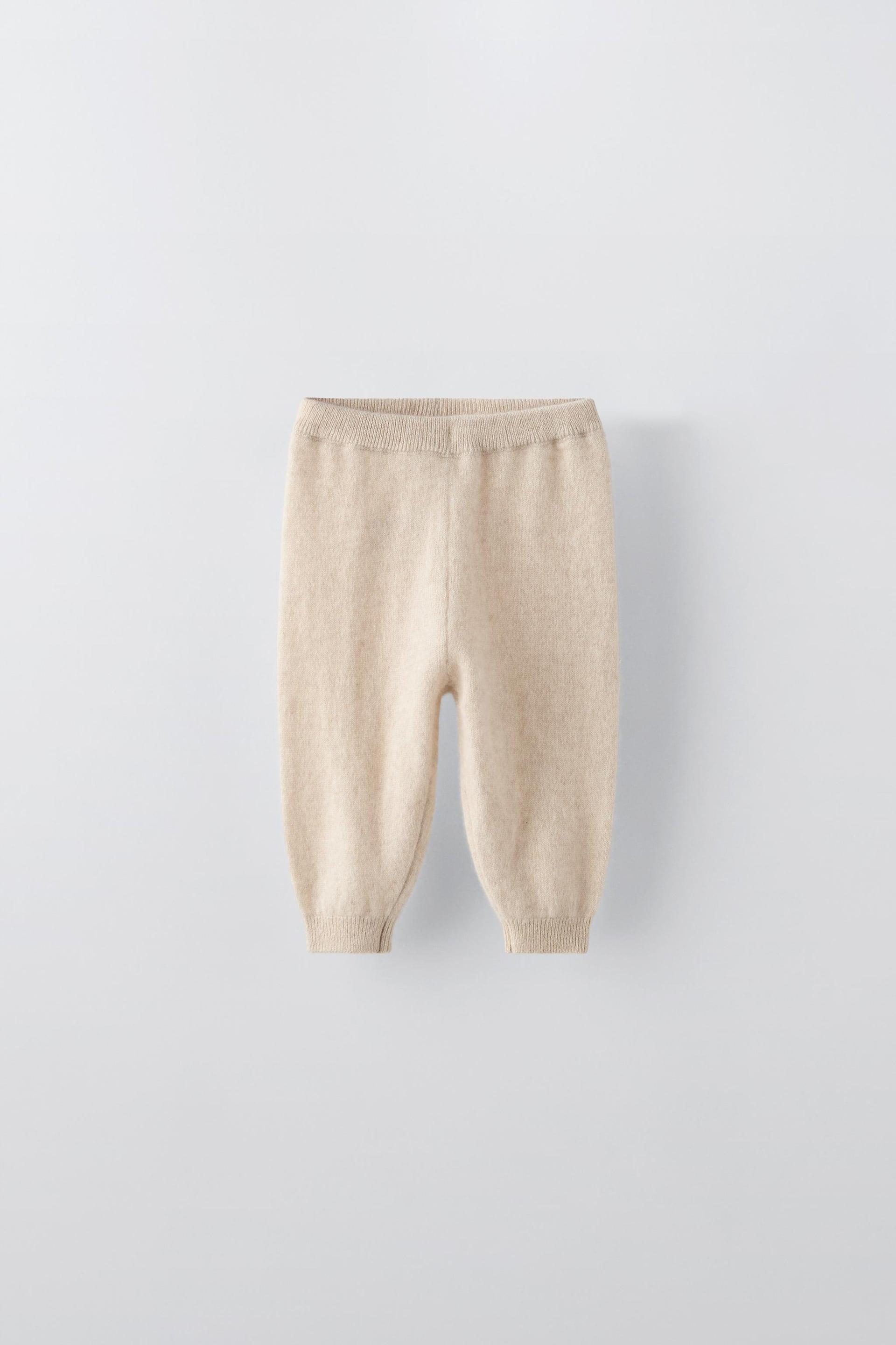 CASHMERE HAMMER PANTS by ZARA