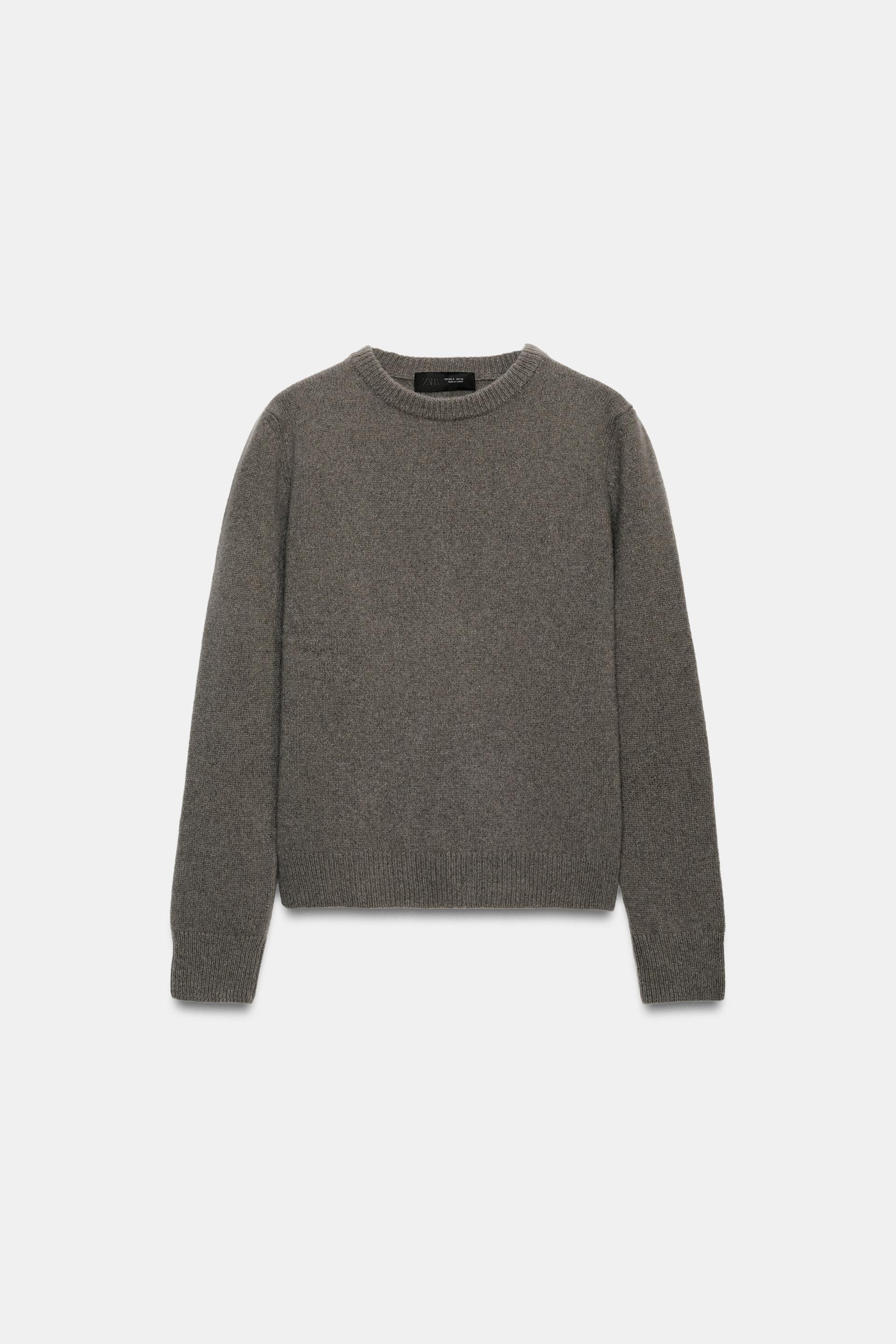 CASHMERE WOOL BLEND JUMPER by ZARA