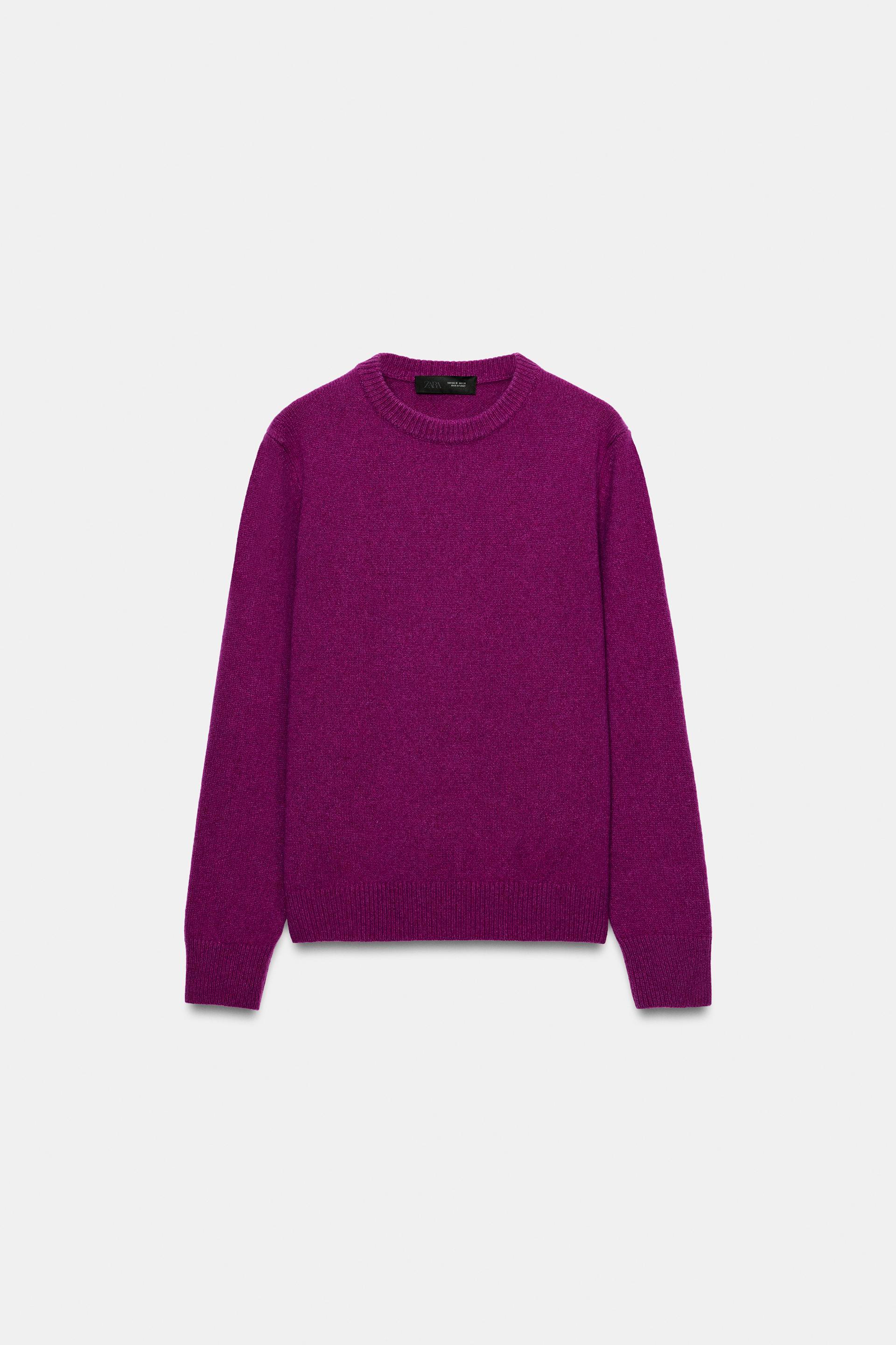 CASHMERE WOOL BLEND JUMPER by ZARA