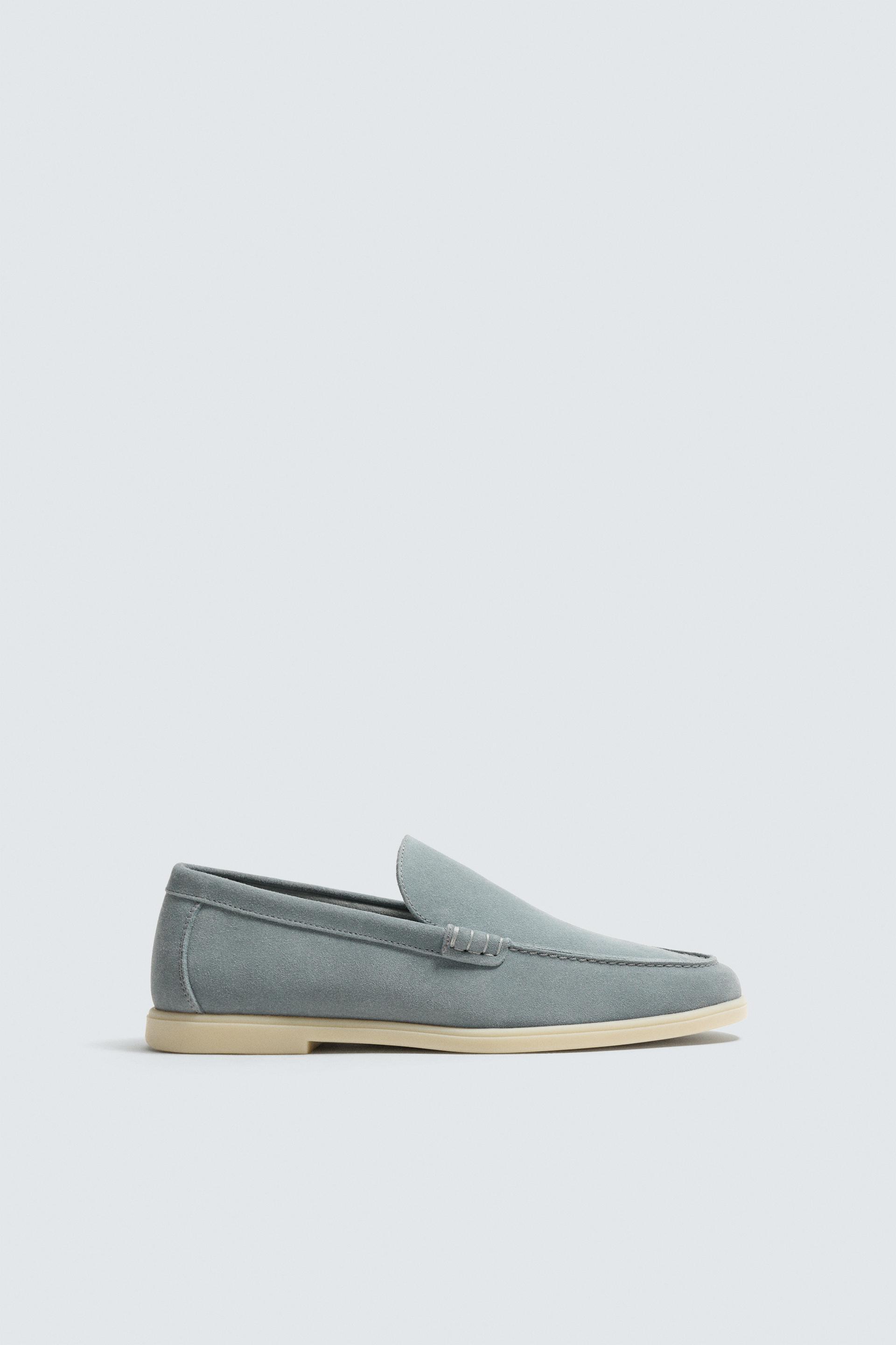 CASUAL LEATHER LOAFERS by ZARA