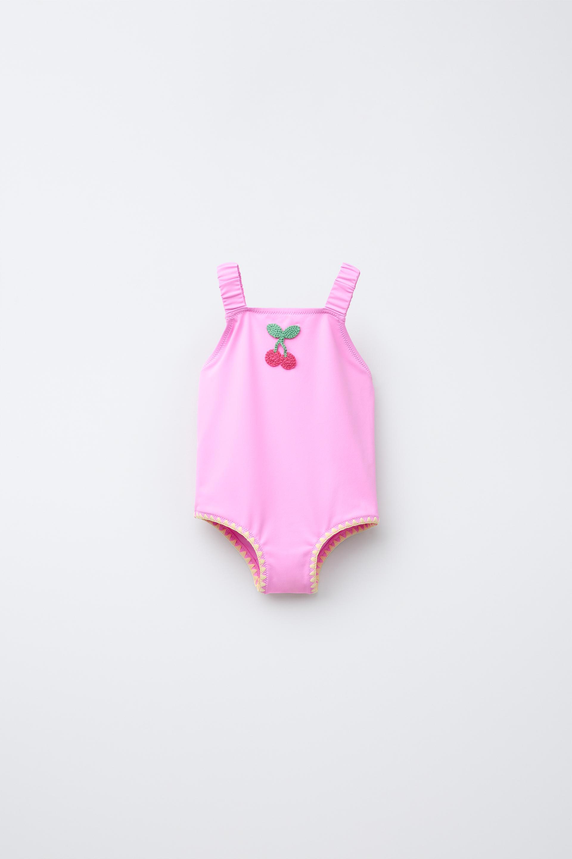 CHERRY CROCHET SWIMSUIT by ZARA