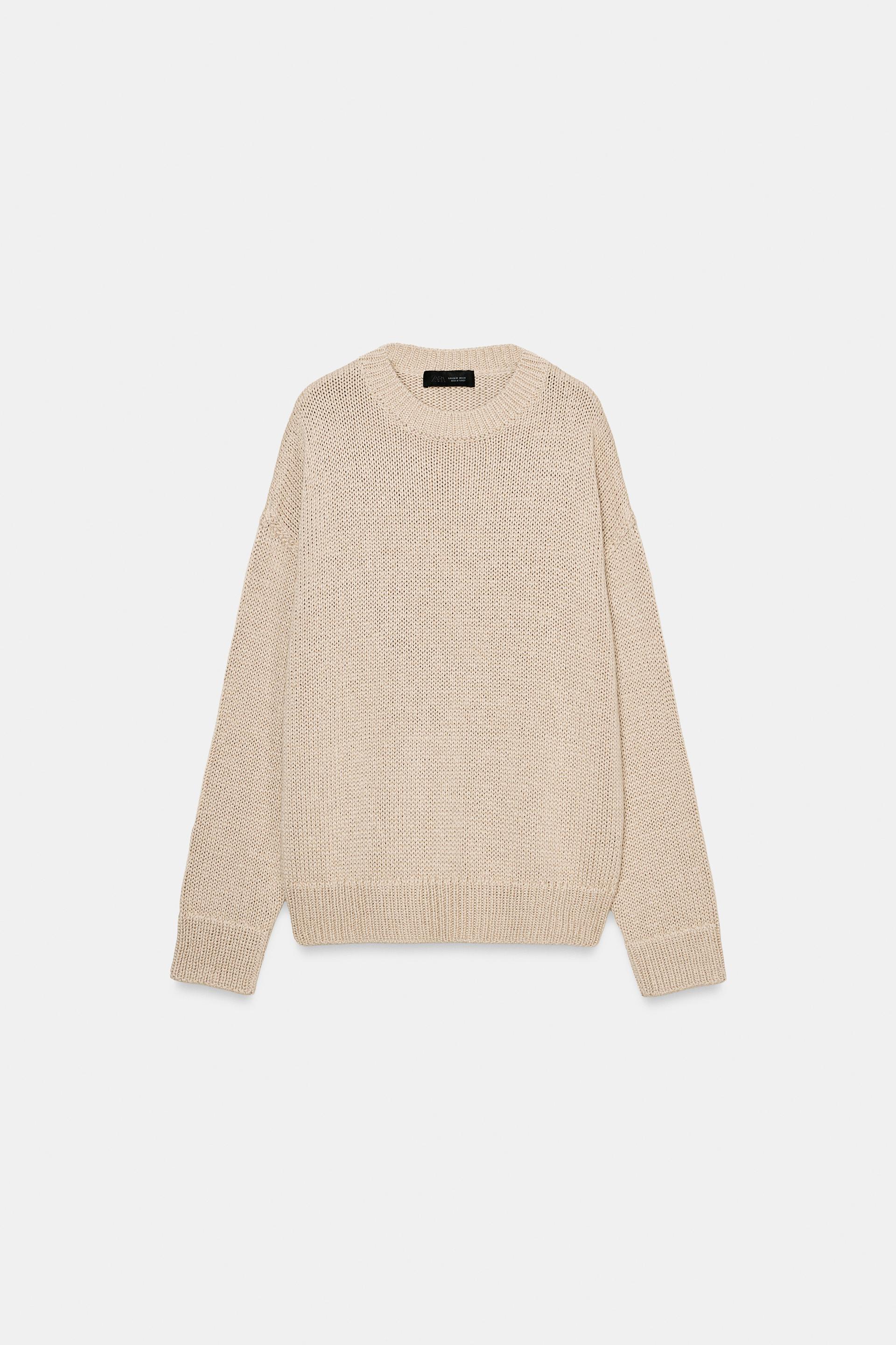 CHUNKY KNIT JUMPER by ZARA