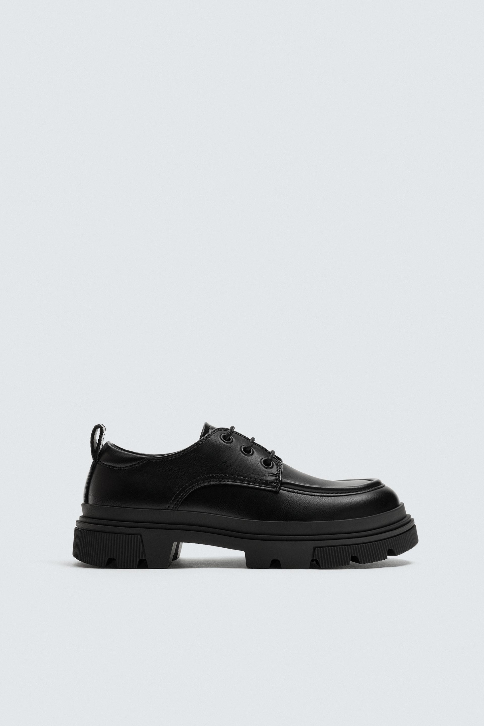CHUNKY MOC TOE SHOES by ZARA
