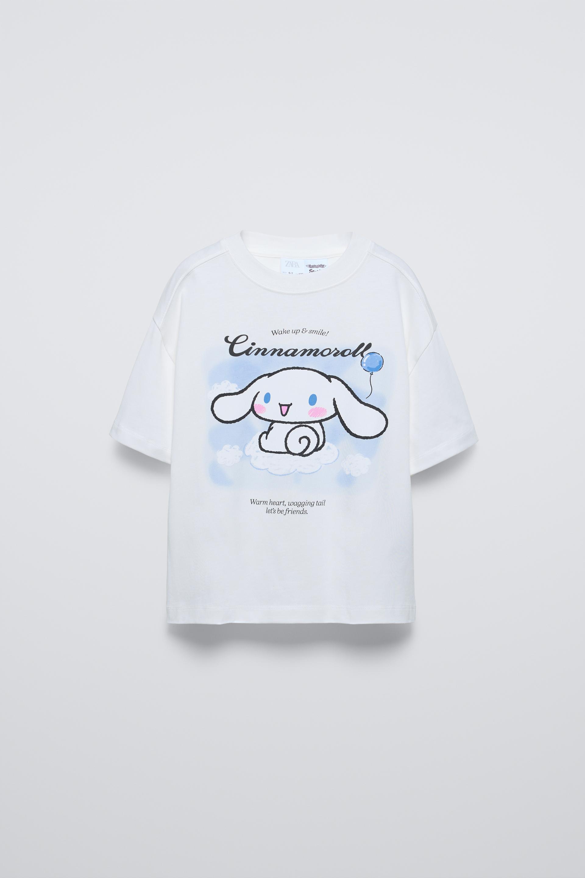 CINNAMOROLL © SANRIO T-SHIRT by ZARA