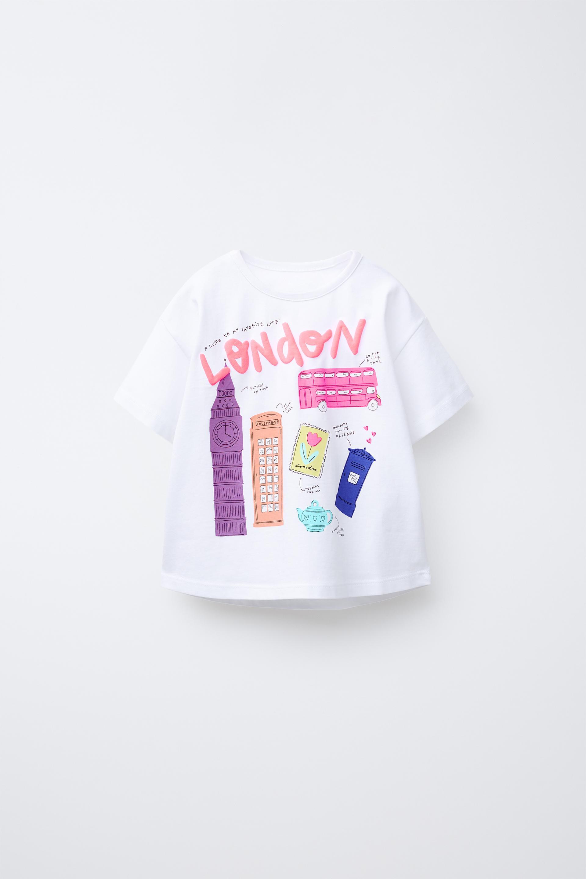 CITIES PRINT T-SHIRT by ZARA