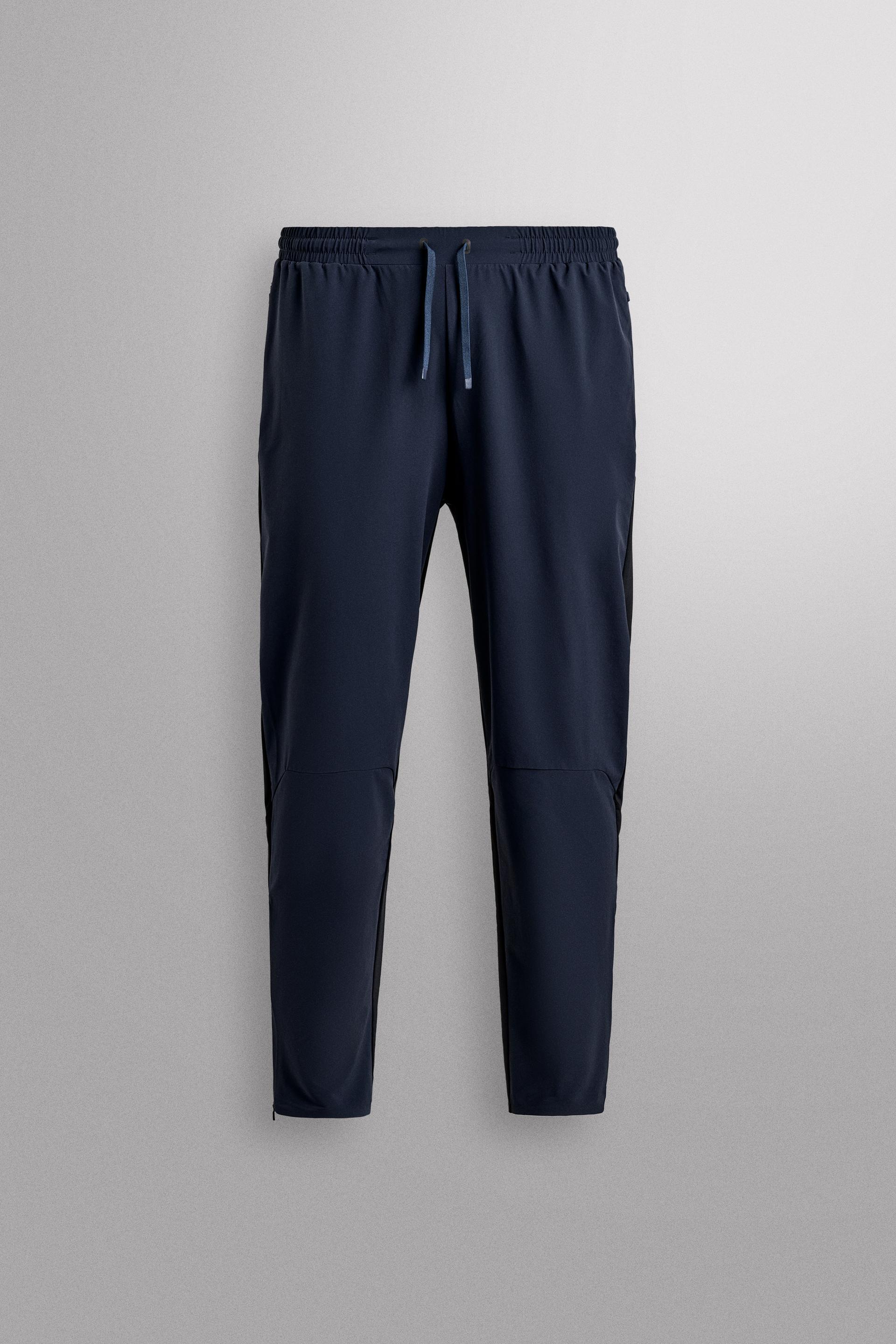 COLOR BLOCK TECHNICAL PANTS by ZARA