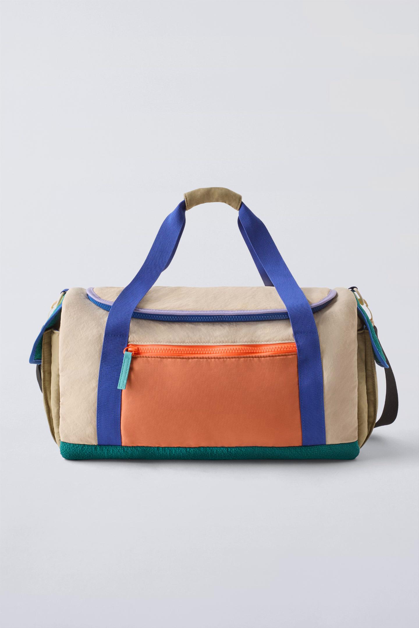 COLORBLOCK BOWLING BAG by ZARA