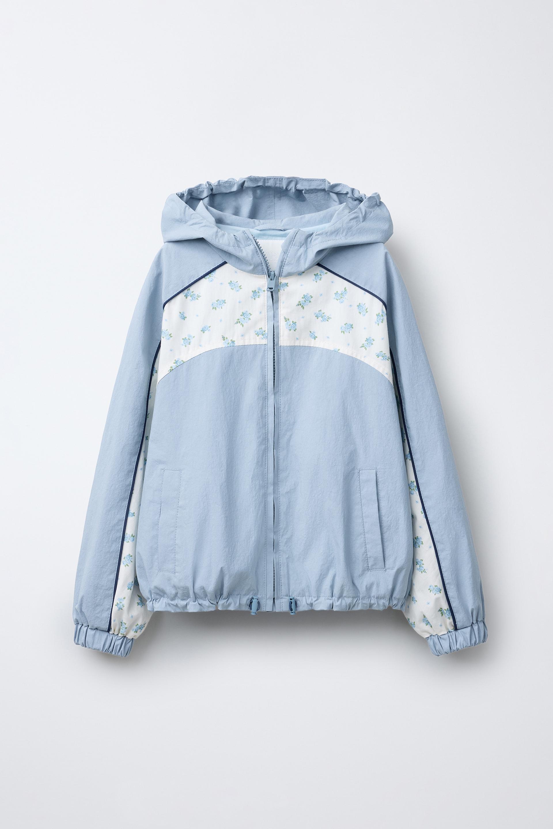 COMBINATION FLORAL TECHNICAL BOMBER by ZARA