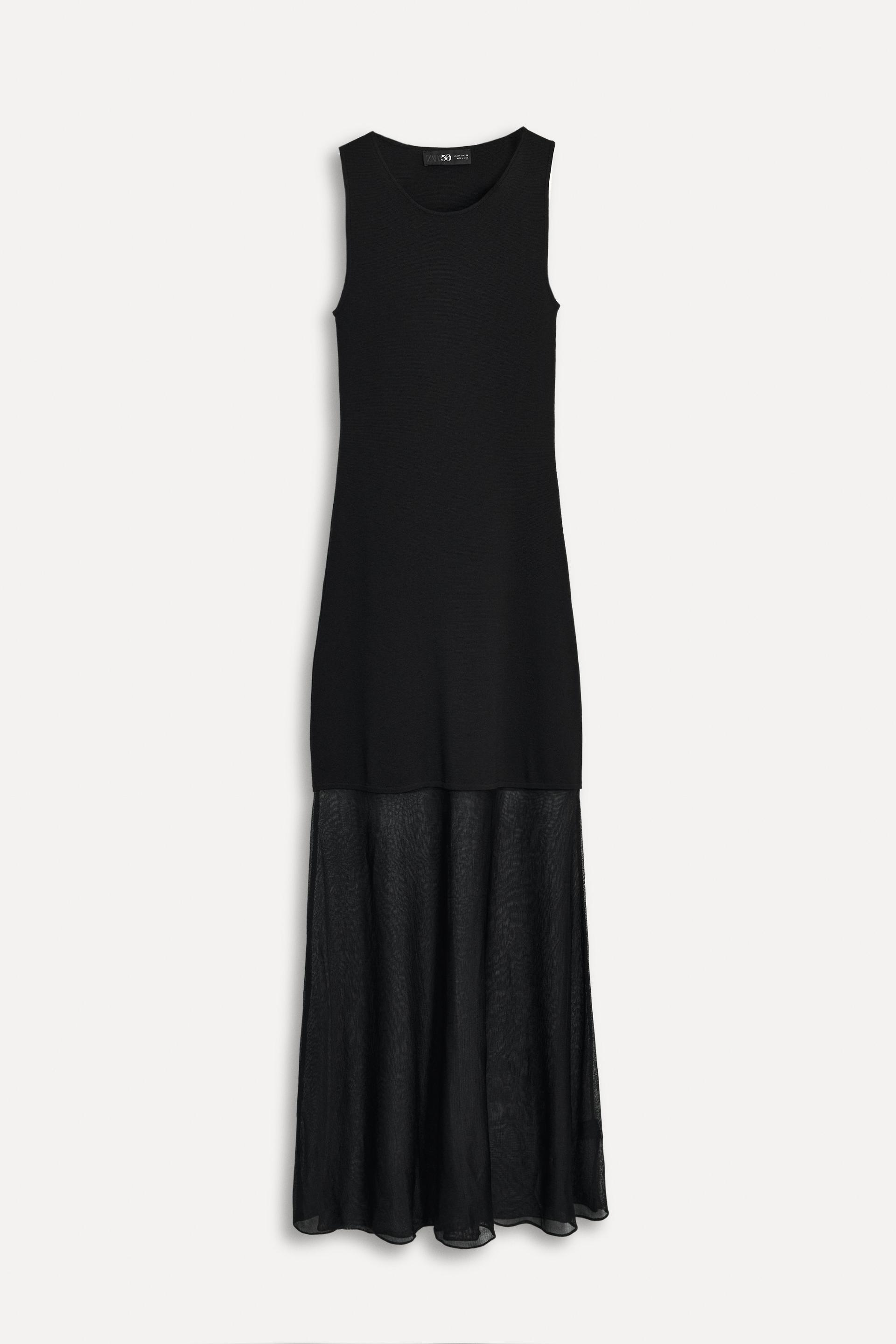 COMBINATION KNIT DRESS 50TH ANNIVERSARY by ZARA