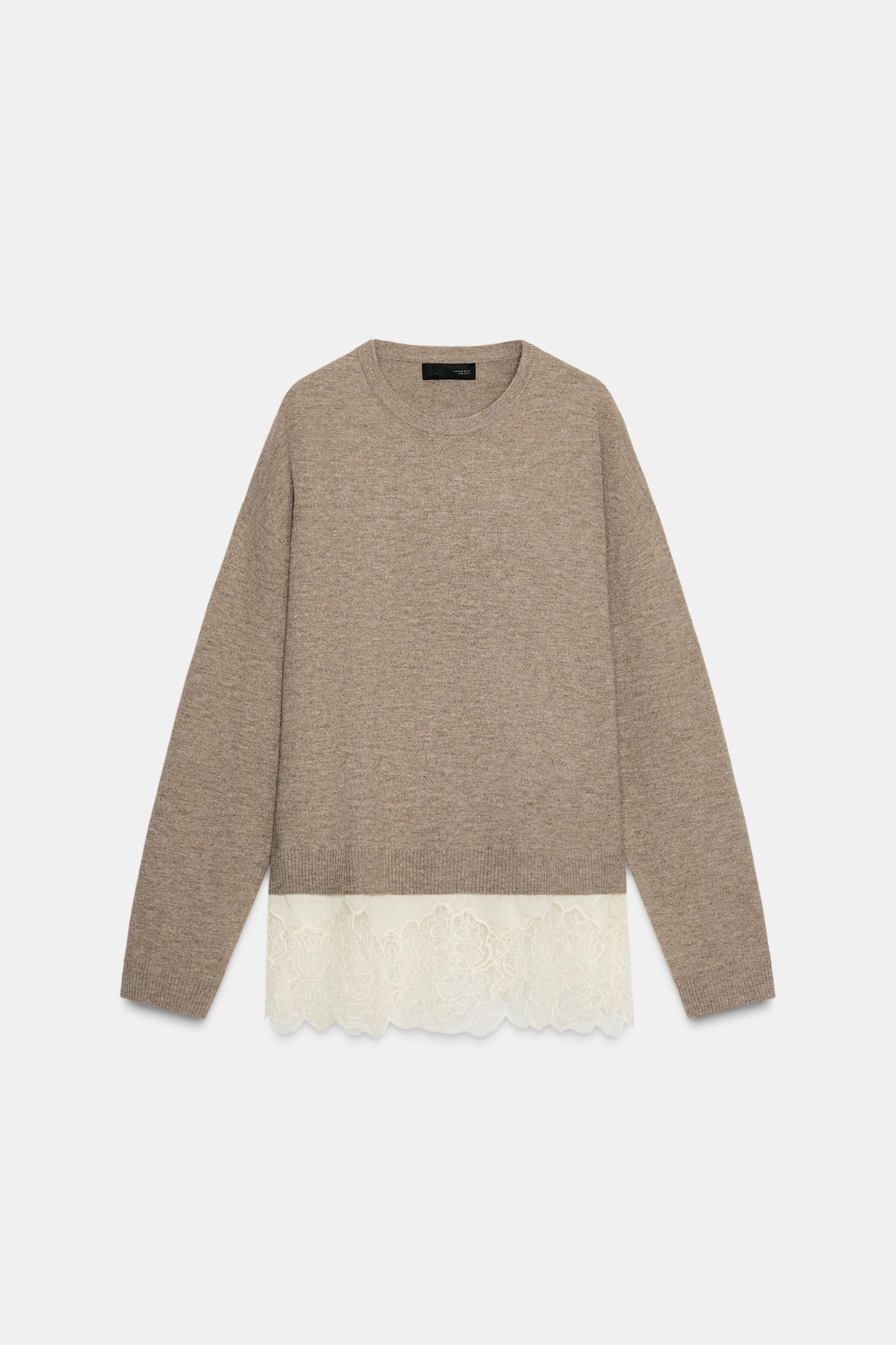 COMBINATION KNIT JUMPER by ZARA