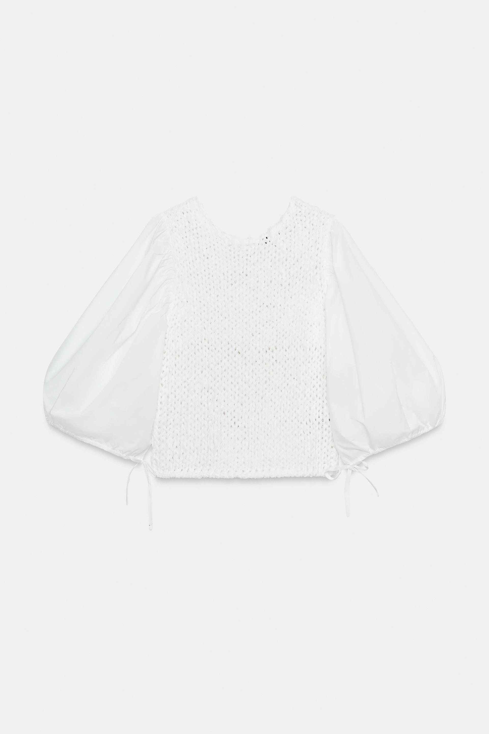 COMBINATION KNIT JUMPER by ZARA
