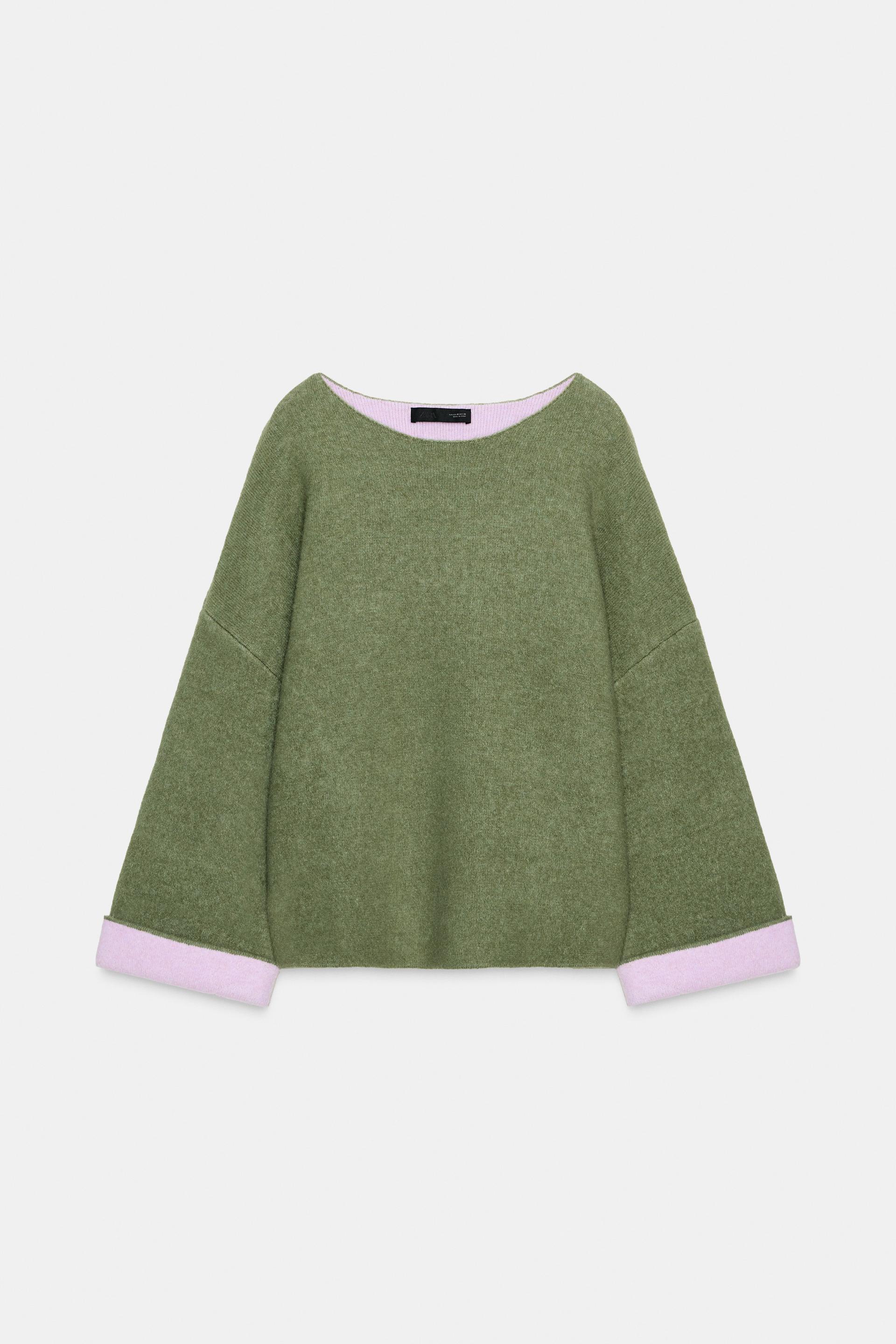 COMBINATION KNIT JUMPER by ZARA