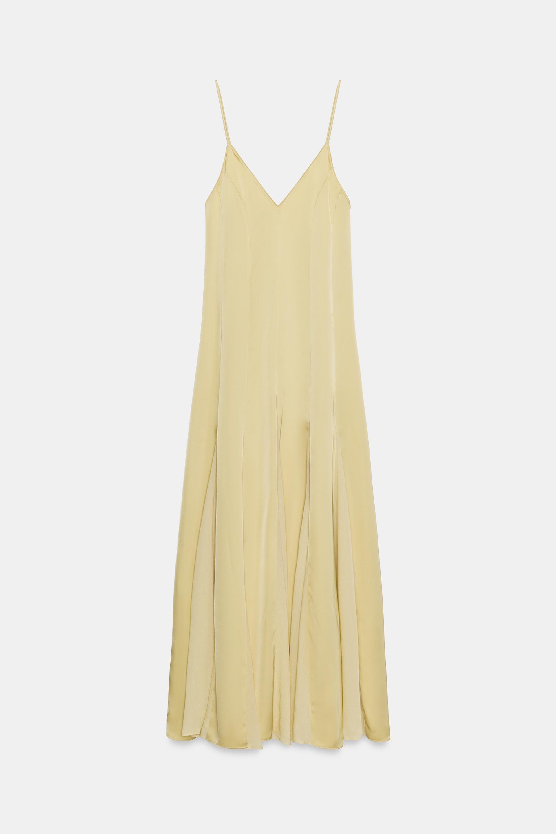 COMBINATION SLIP DRESS by ZARA