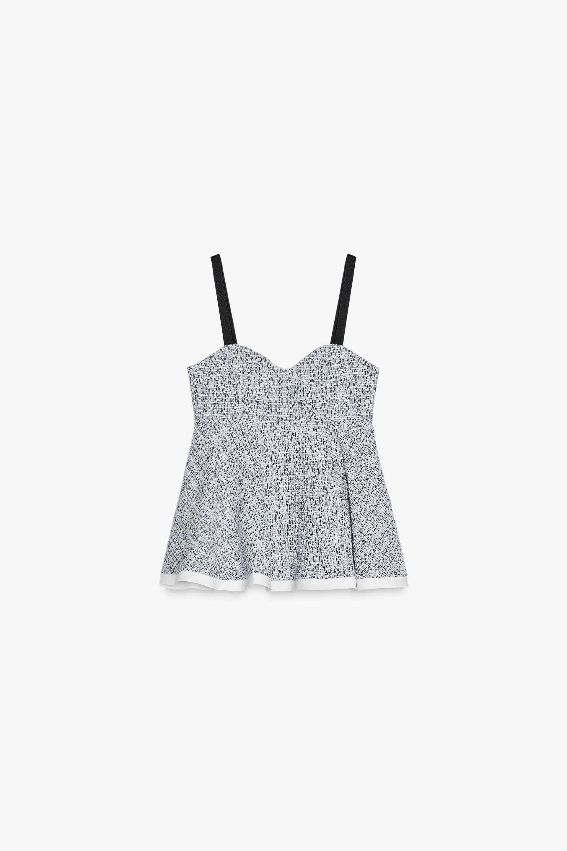 COMBINATION STRUCTURE TOP by ZARA