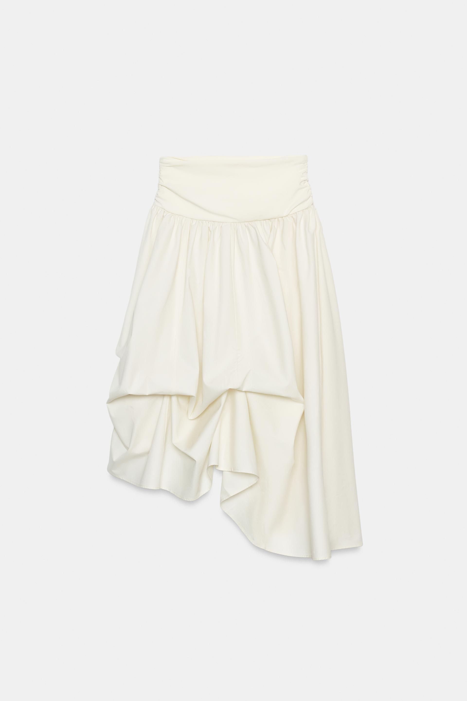 COMBINATION VOLUME SKIRT by ZARA