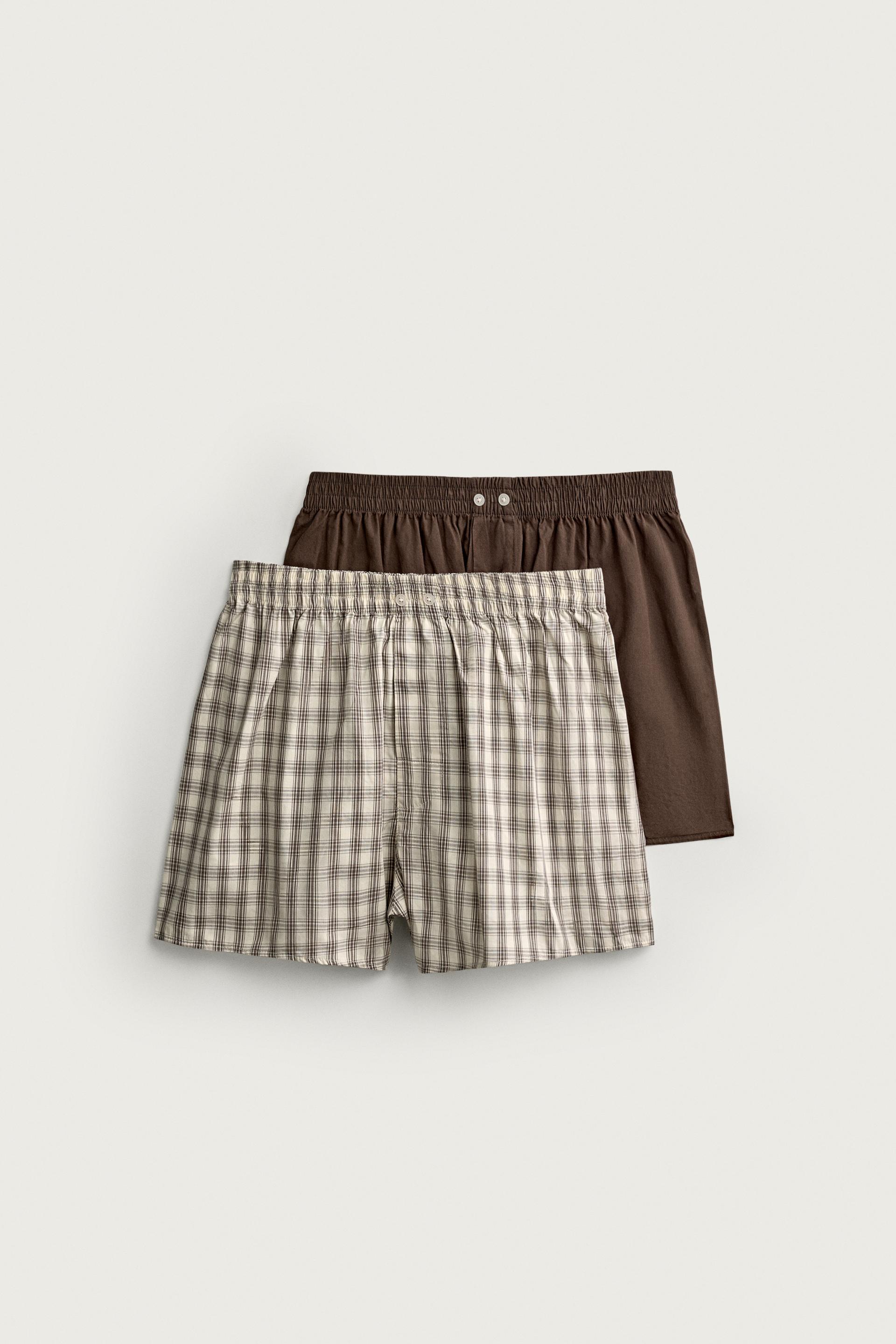 COMBINED POPLIN BOXER BRIEFS 2-PACK by ZARA