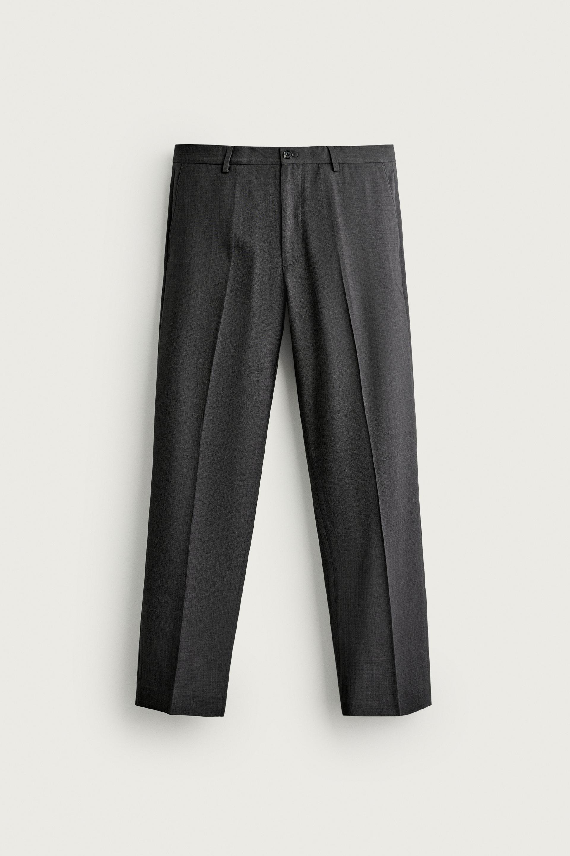 COMFORT REGULAR FIT SUIT PANTS by ZARA