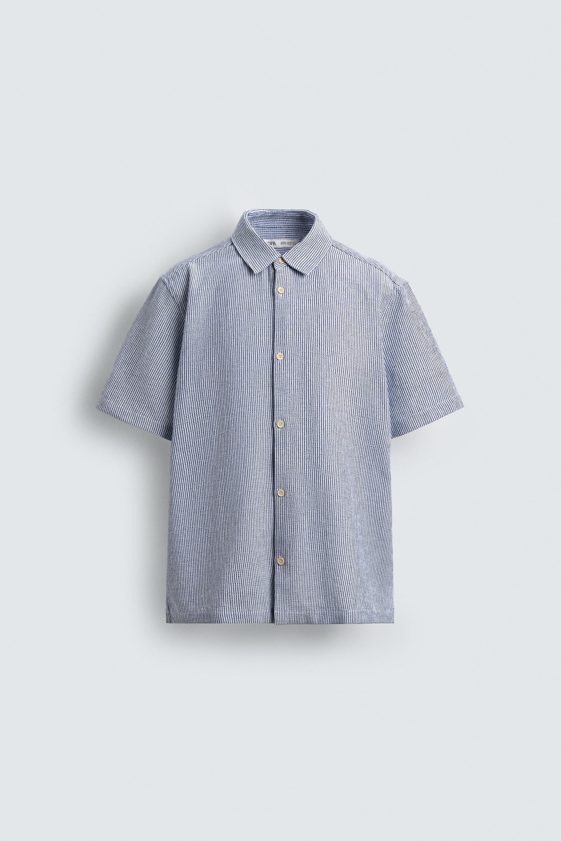 COMFORT TEXTURED SHIRT by ZARA