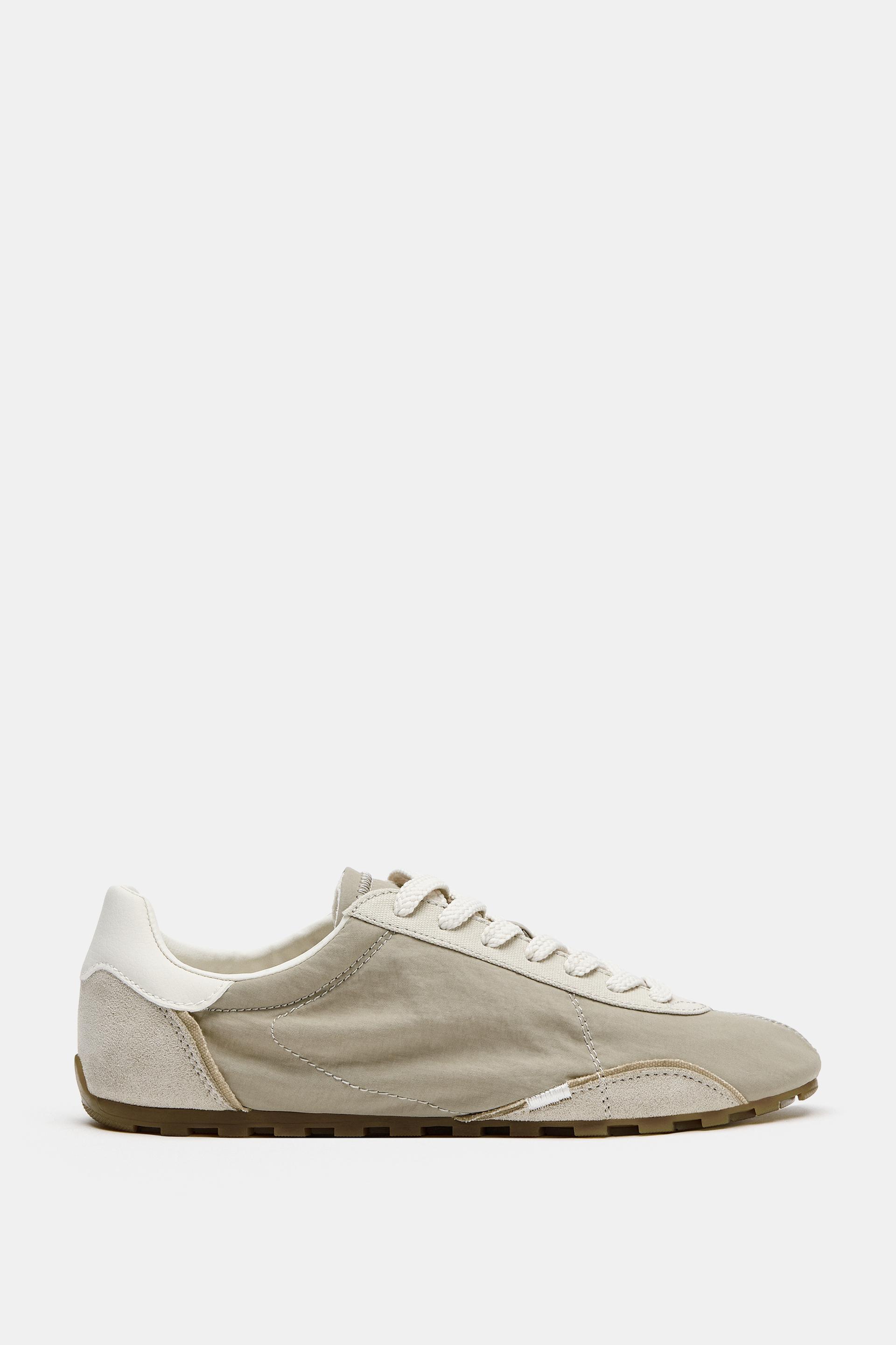 CONTRAST HEEL SNEAKERS by ZARA