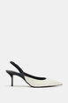 CONTRAST SLINGBACK SHOES by ZARA CONTRAST SLINGBACK SHOES by ZARA