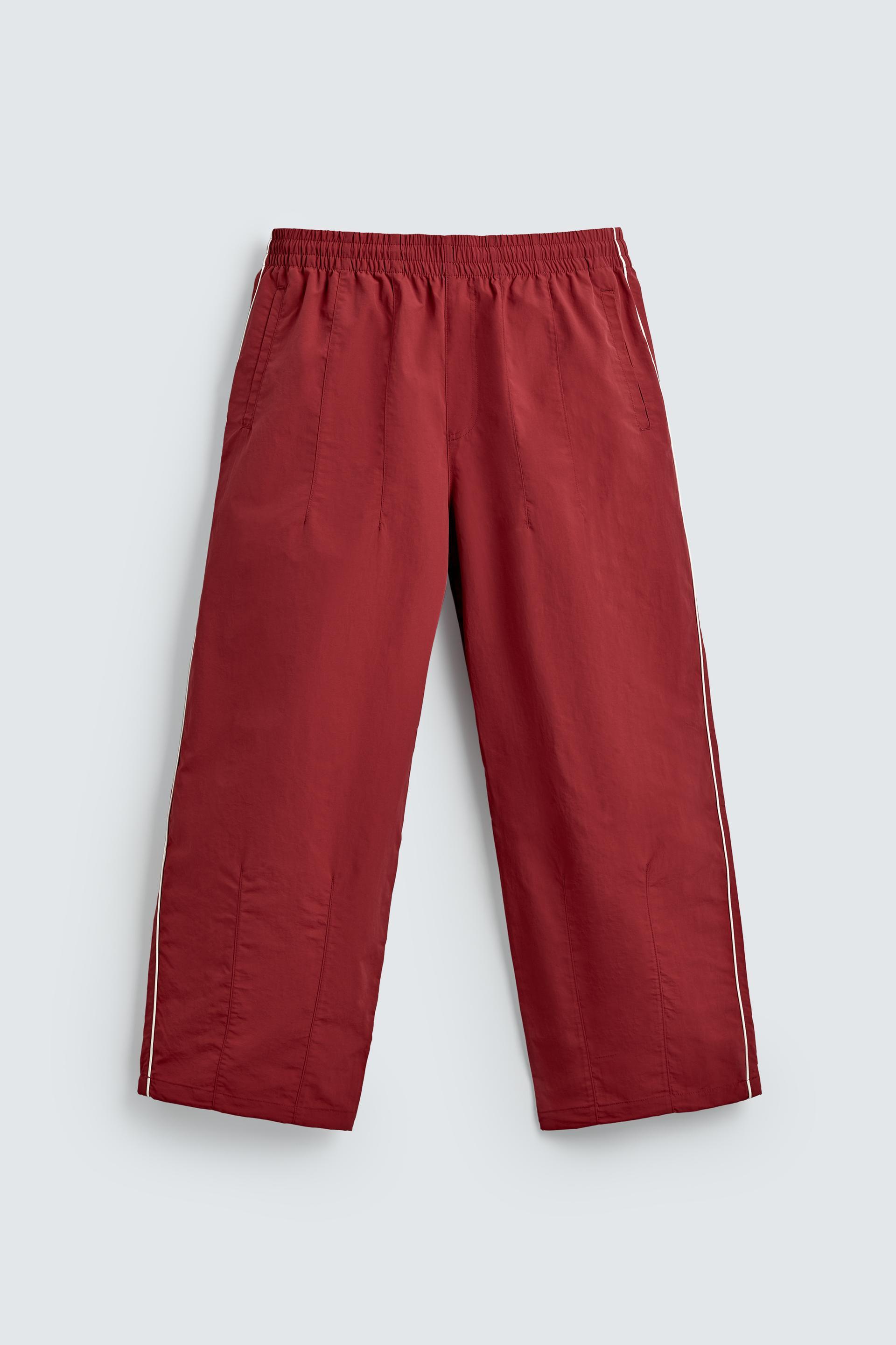 CONTRAST STRIPES TECHNICAL JOGGER PANTS by ZARA