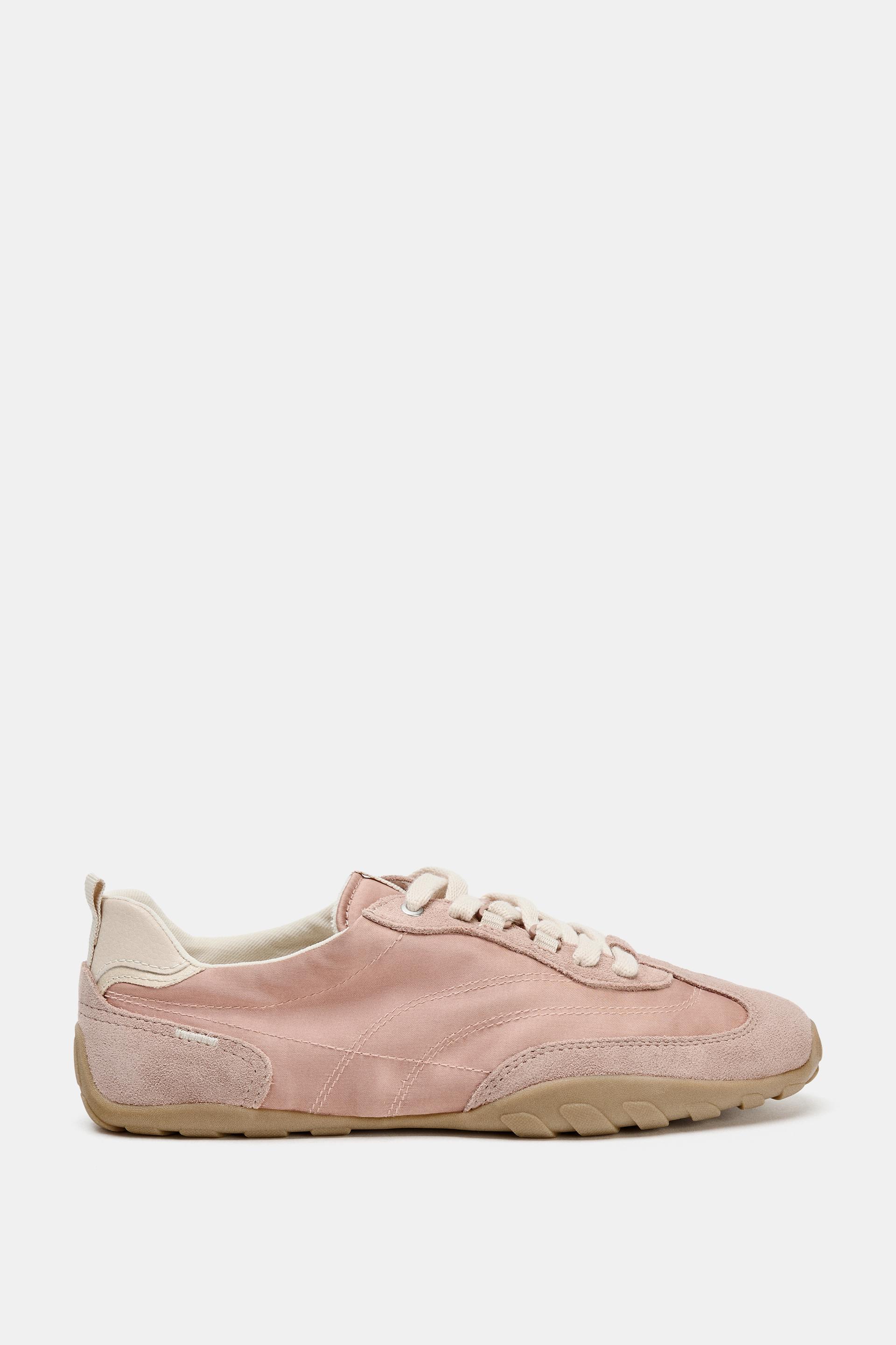 CONTRASTING SOFT SNEAKERS by ZARA