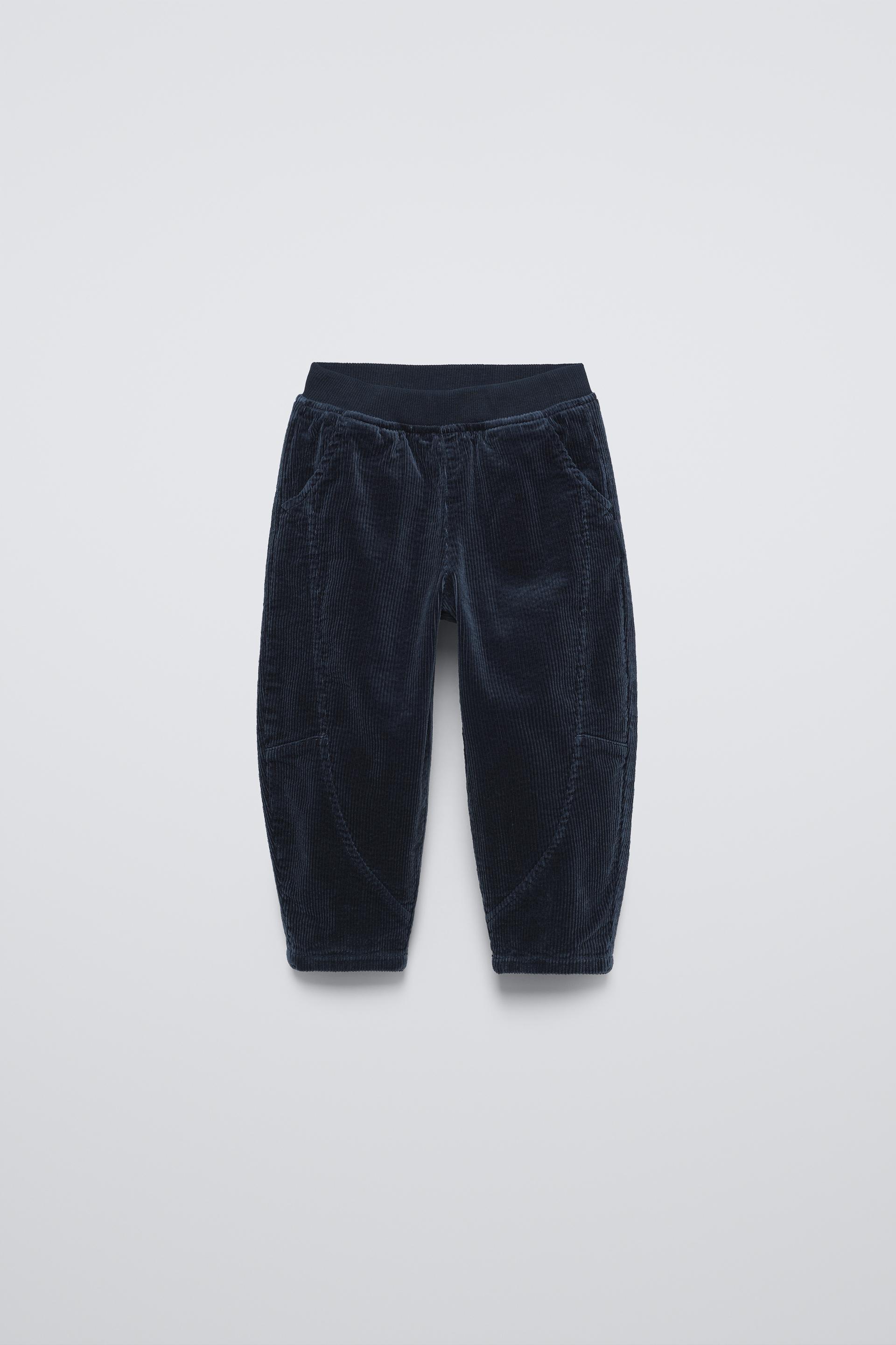 CORDUROY BALLOON LEG PANTS by ZARA