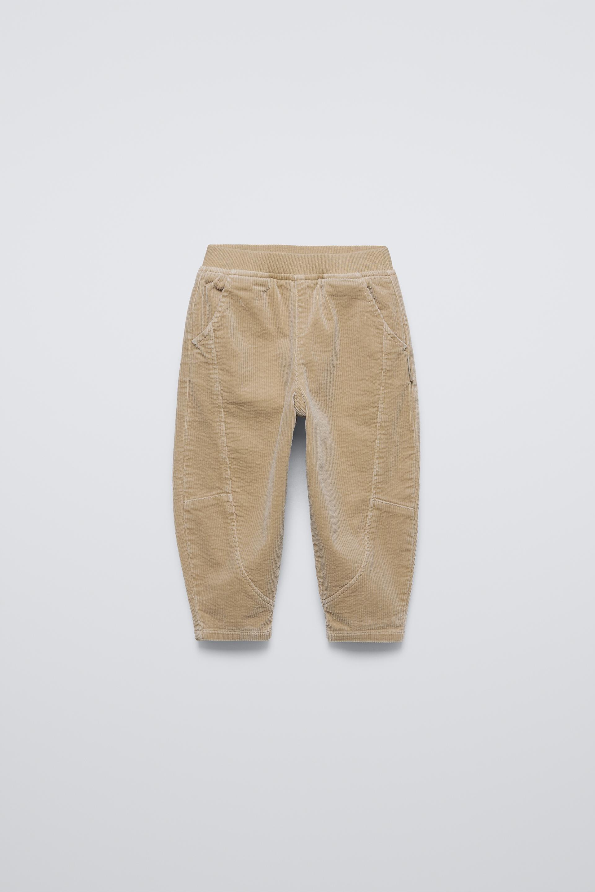 CORDUROY BALLOON LEG PANTS by ZARA