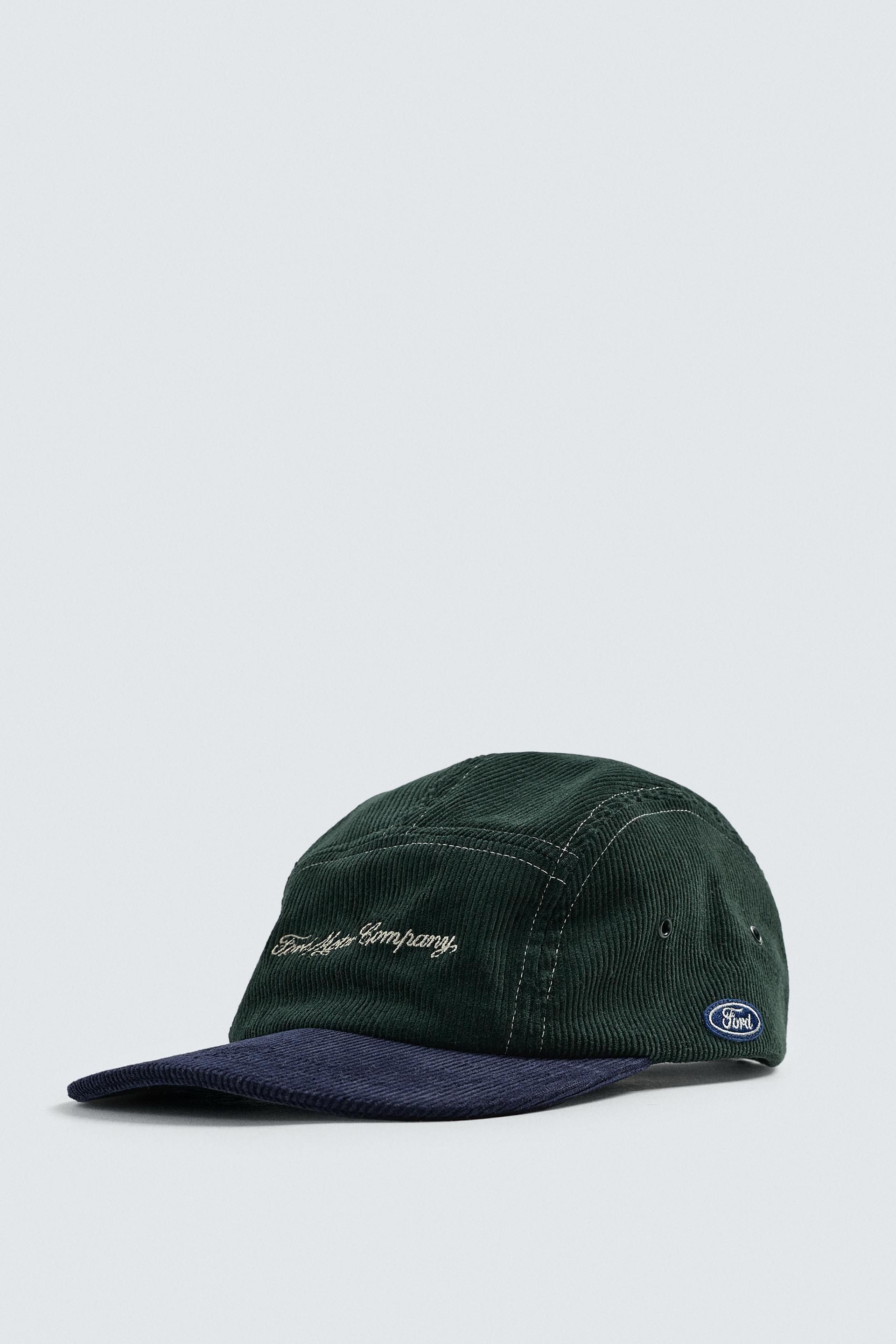 CORDUROY FLAT VISOR CAP FORD © by ZARA