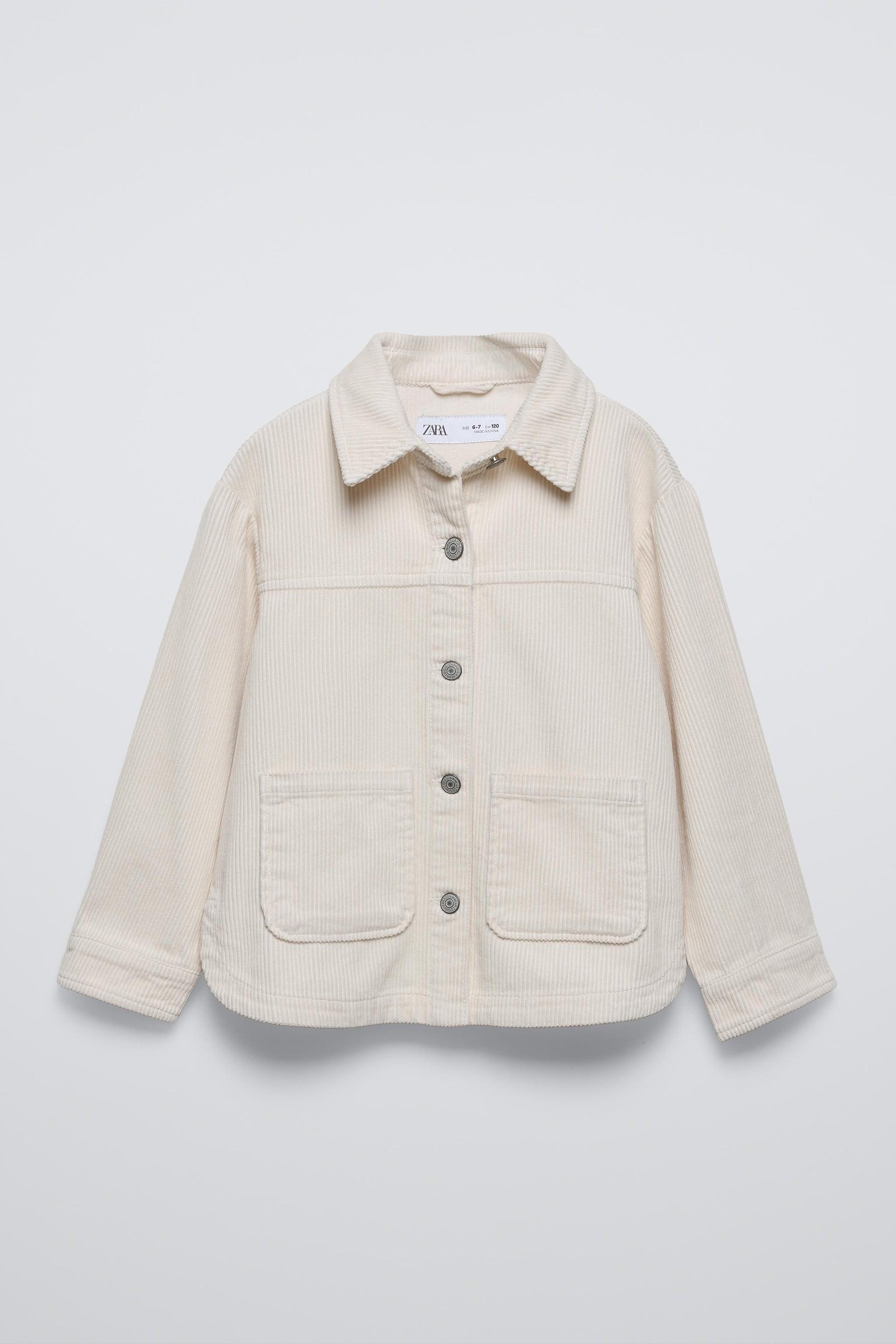 CORDUROY OVERSHIRT by ZARA