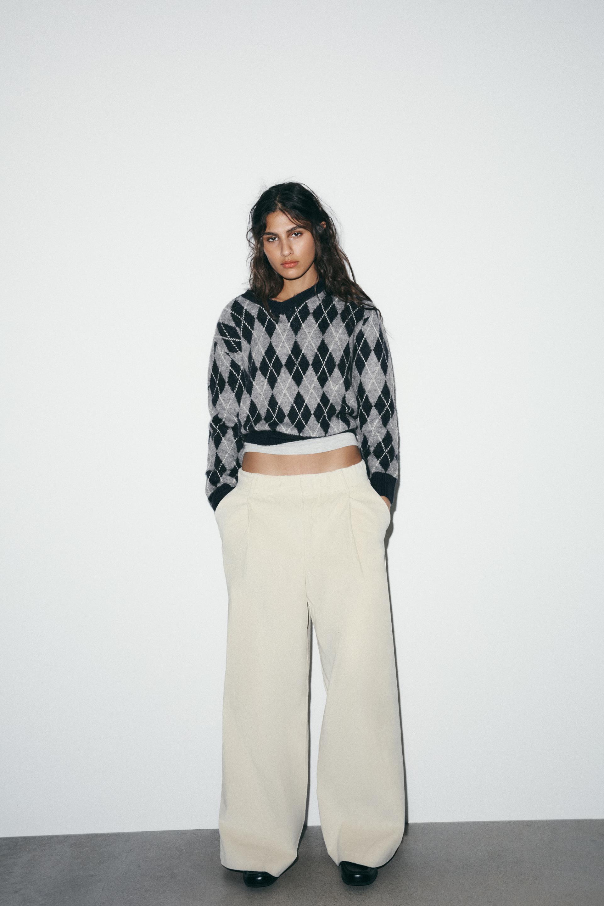CORDUROY PANTS WITH POCKETS by ZARA