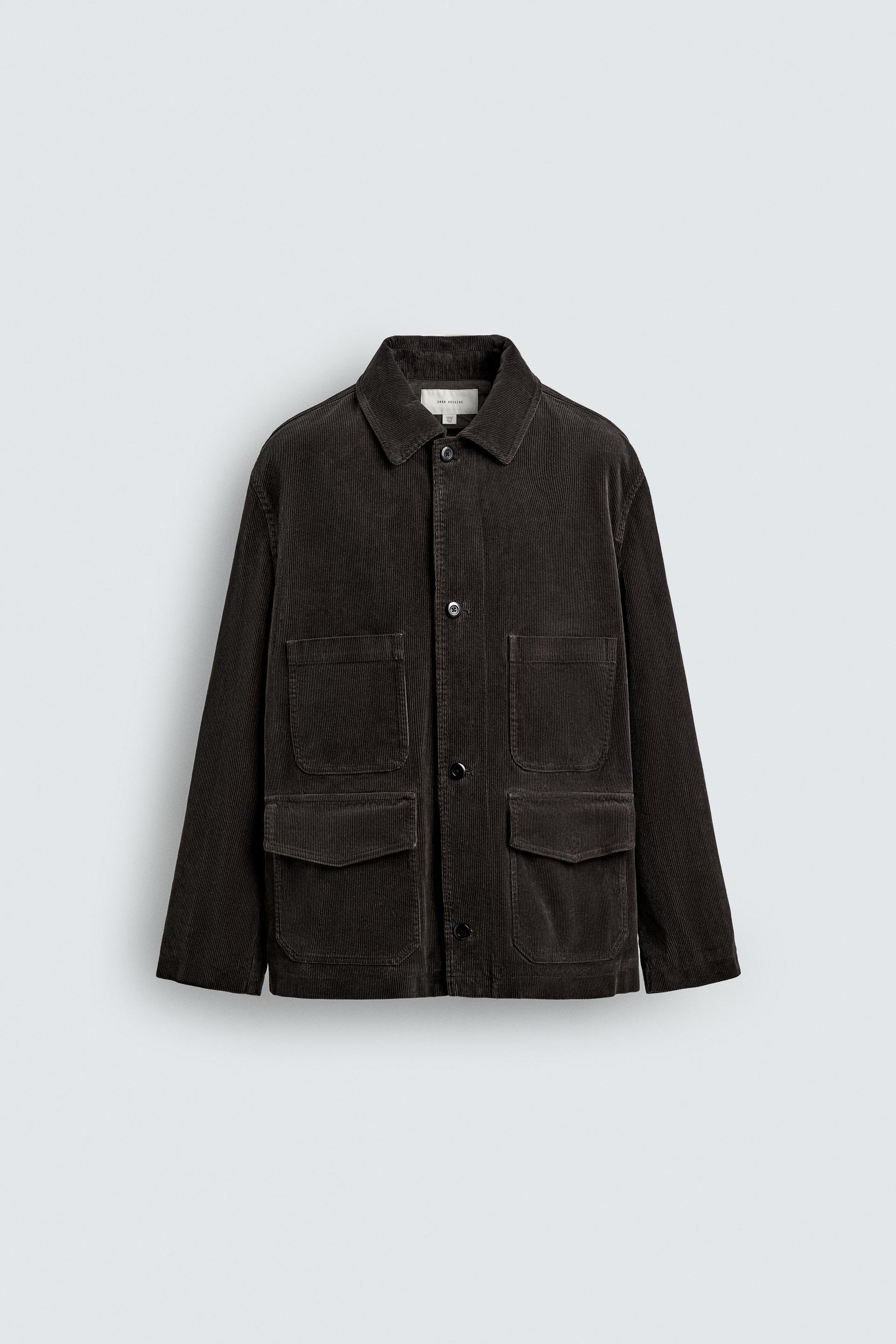 CORDUROY POCKET JACKET by ZARA