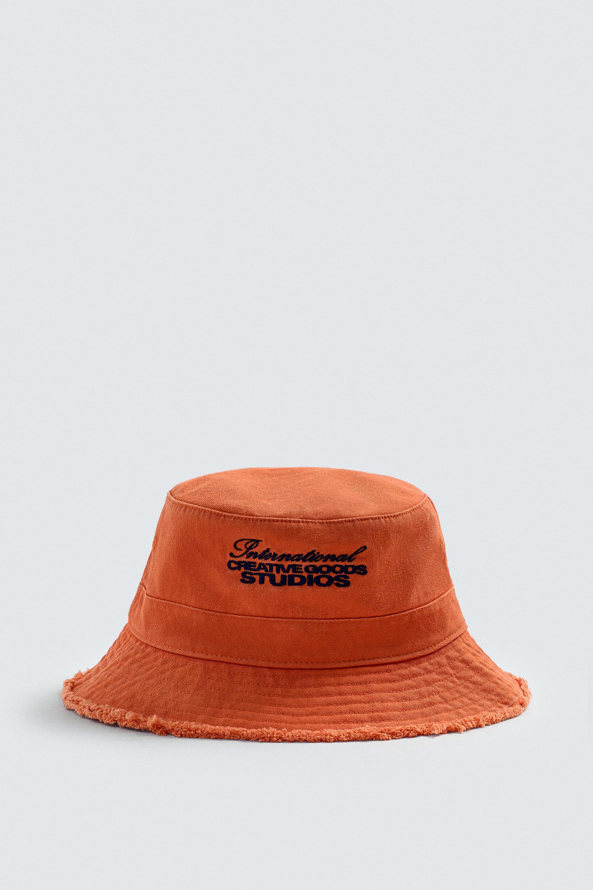 COTTON BUCKET HAT by ZARA