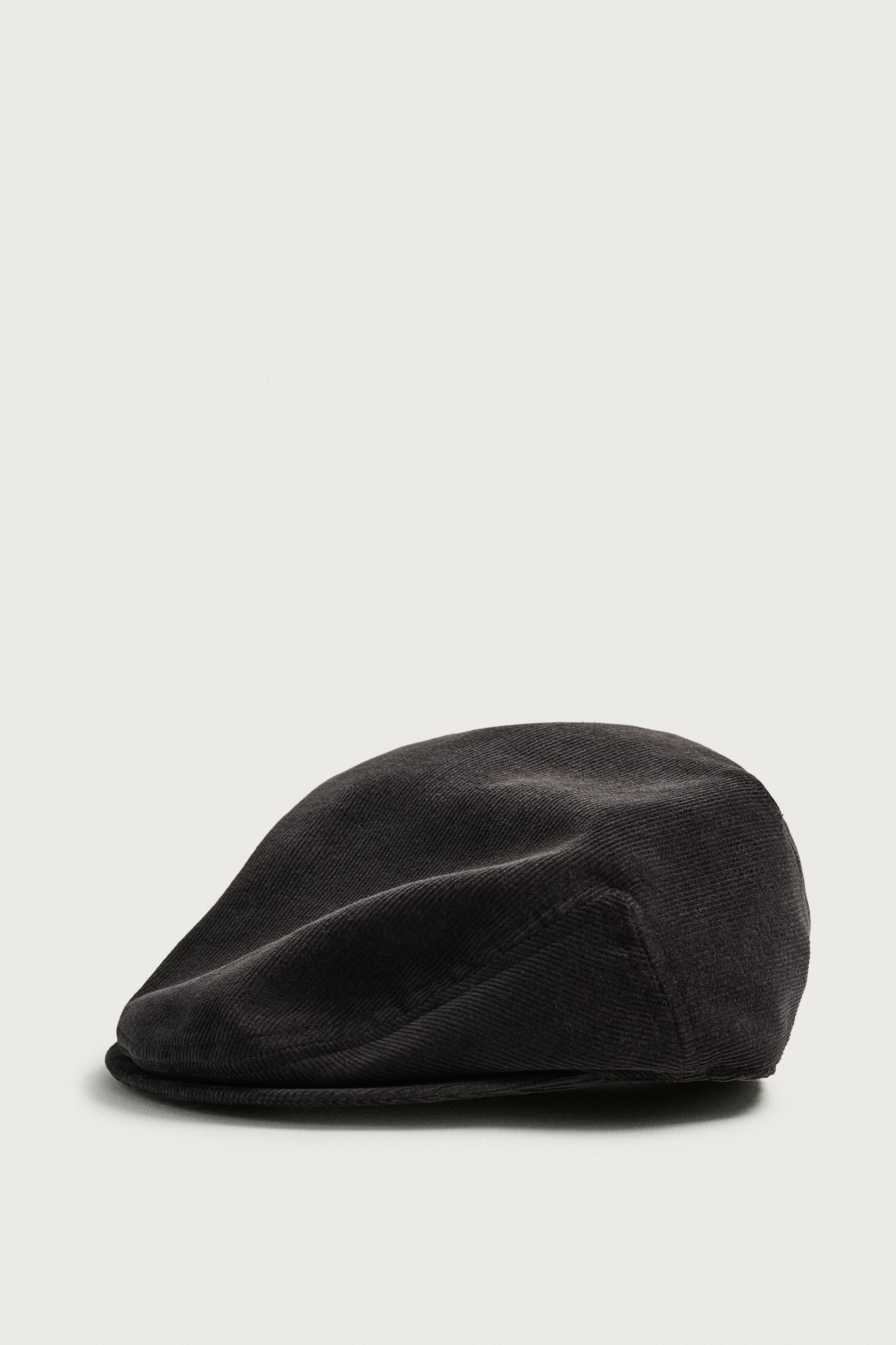 COTTON CORDUROY CAP by ZARA