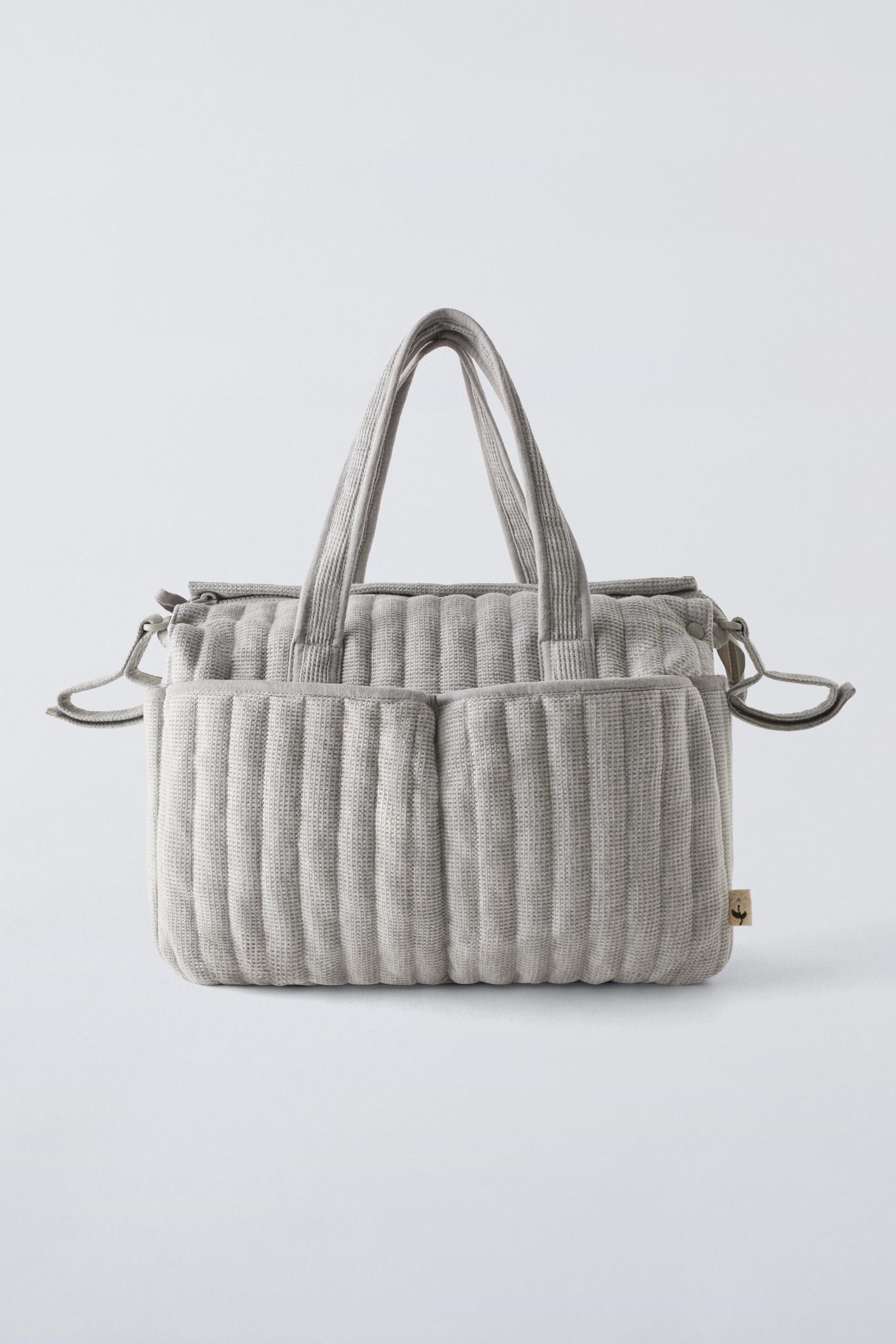 COTTON DIAPER BAG by ZARA