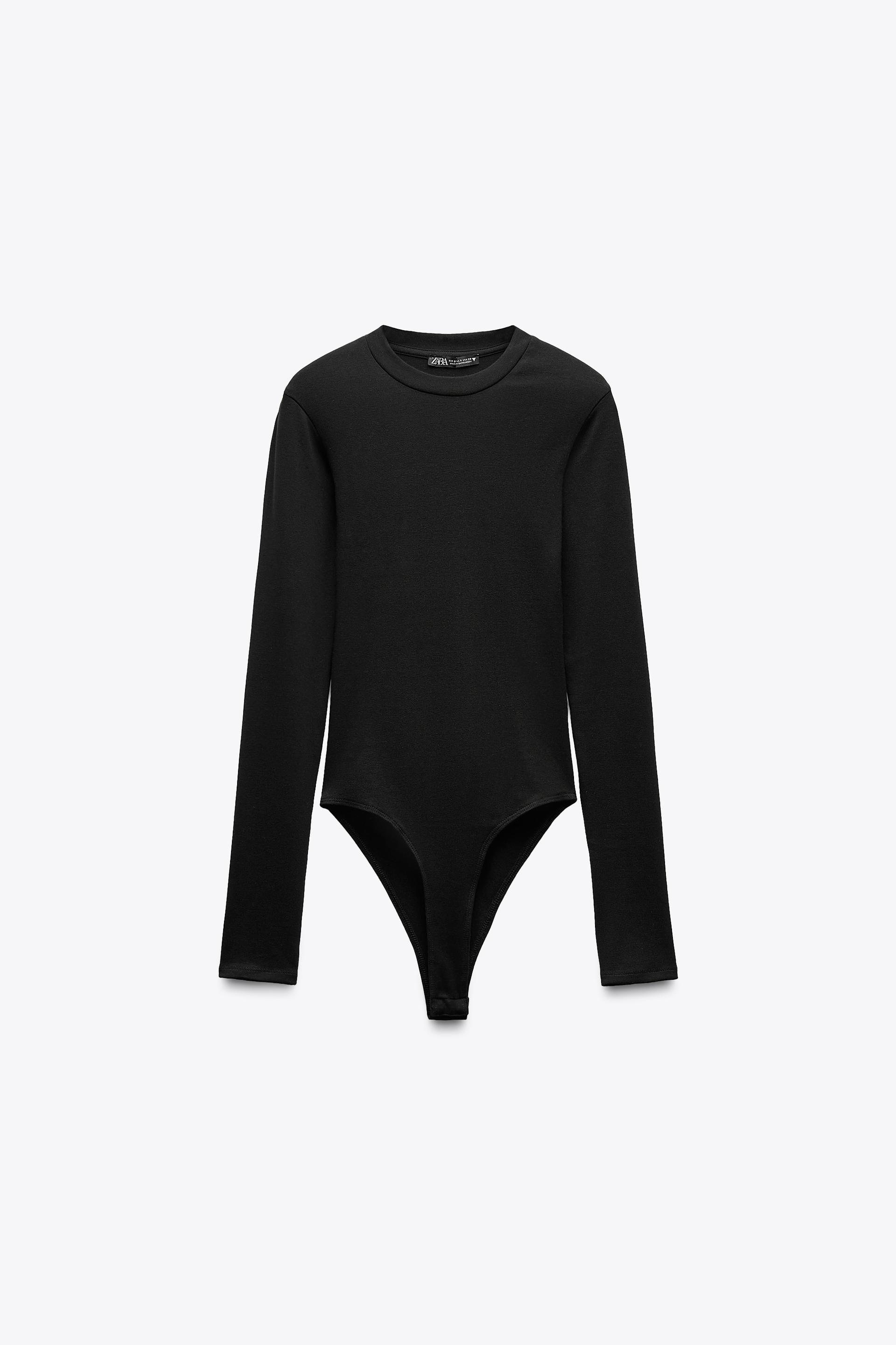 COTTON MODAL BODYSUIT by ZARA