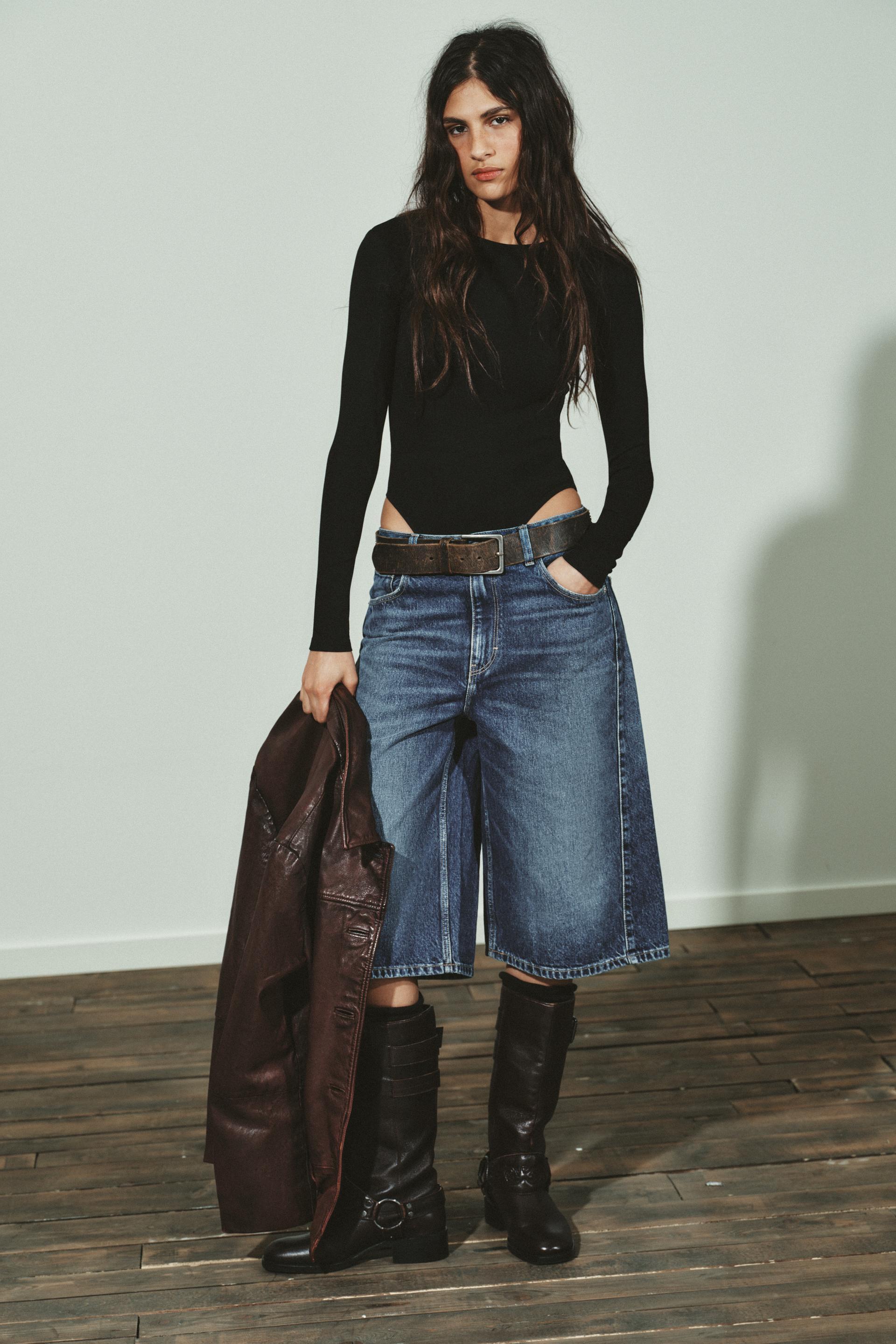 COTTON MODAL BODYSUIT by ZARA