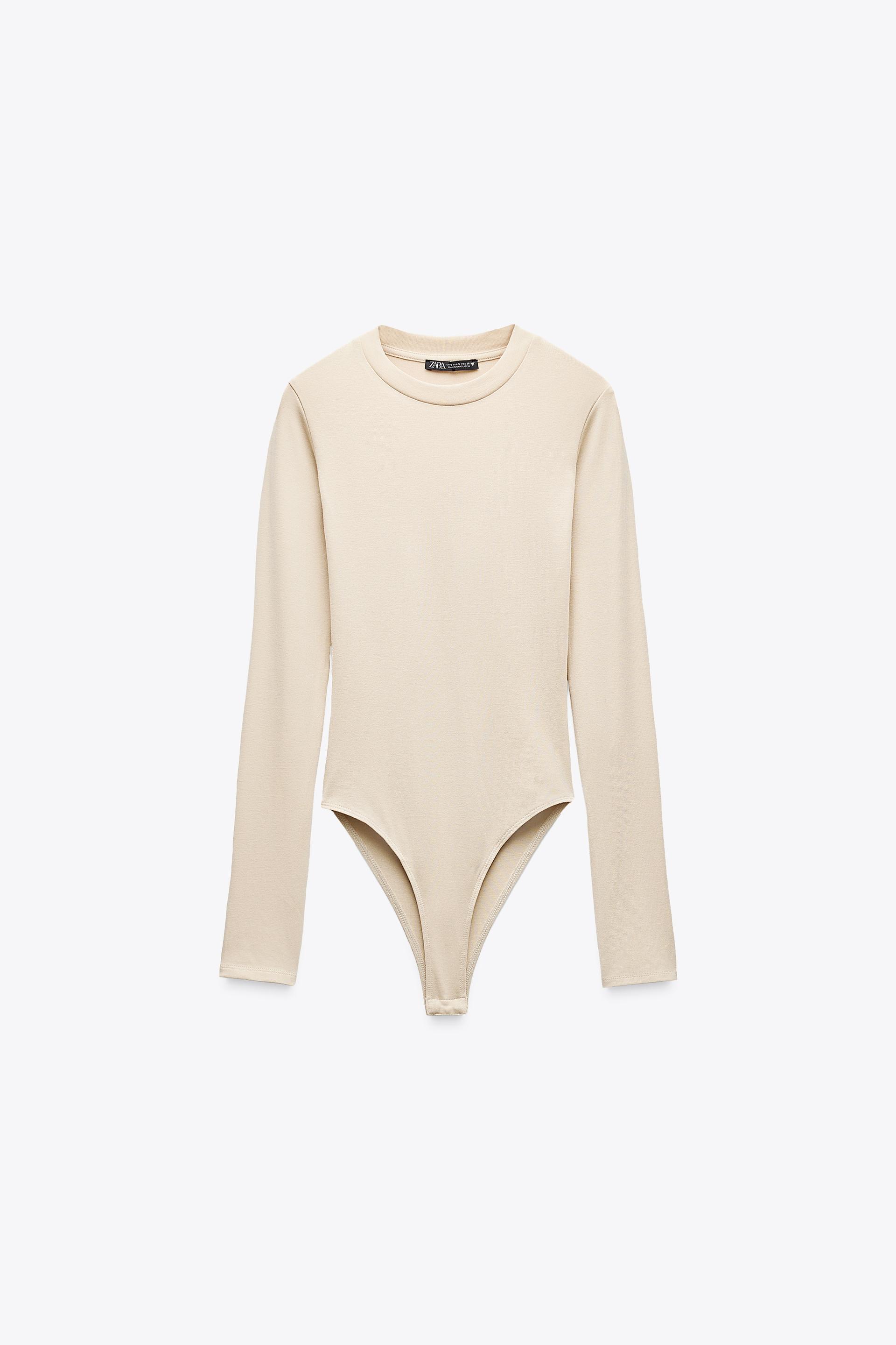 COTTON MODAL BODYSUIT by ZARA