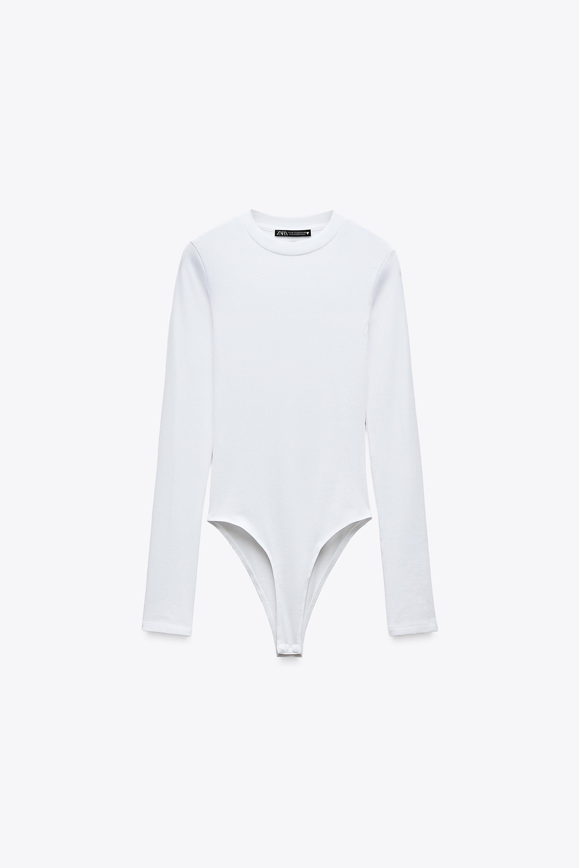 COTTON MODAL BODYSUIT by ZARA